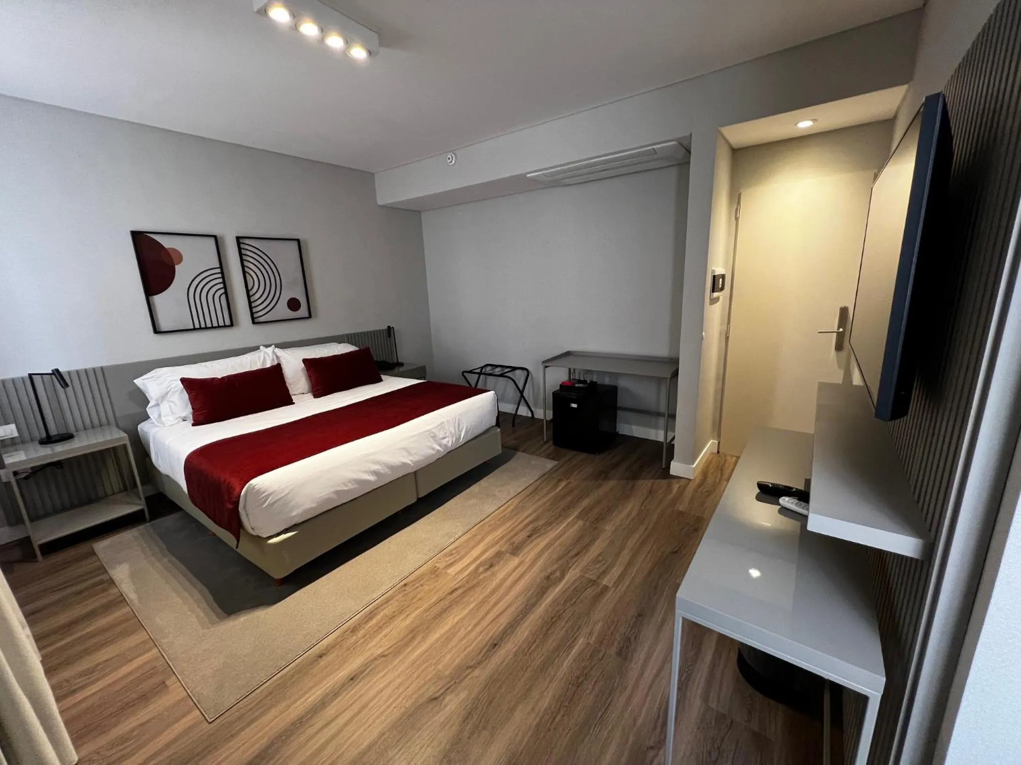 Photo of the whole room, Bed in Guemes Hotel & Spa