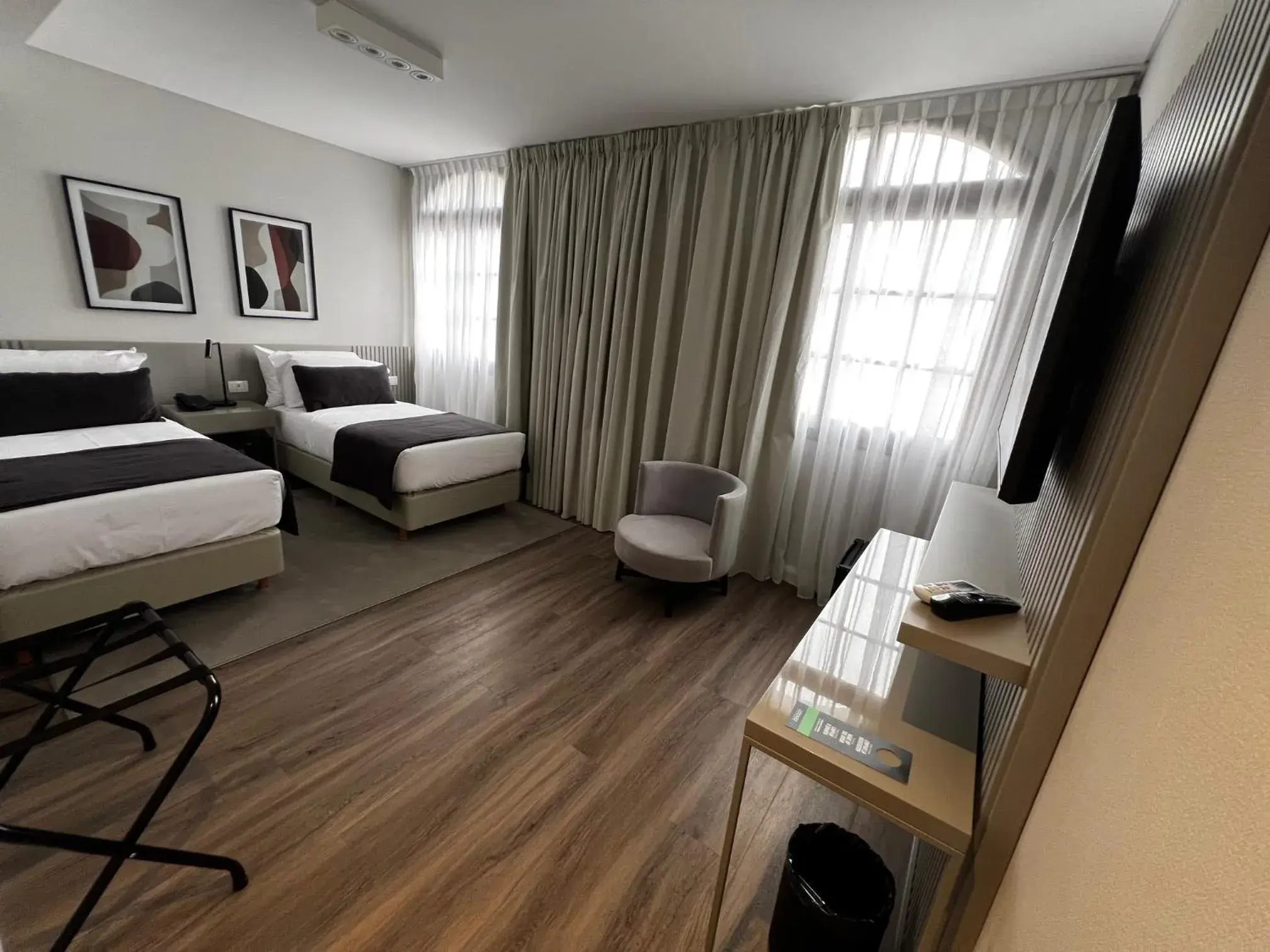 Bed in Guemes Hotel & Spa Bed in Guemes Hotel & Spa