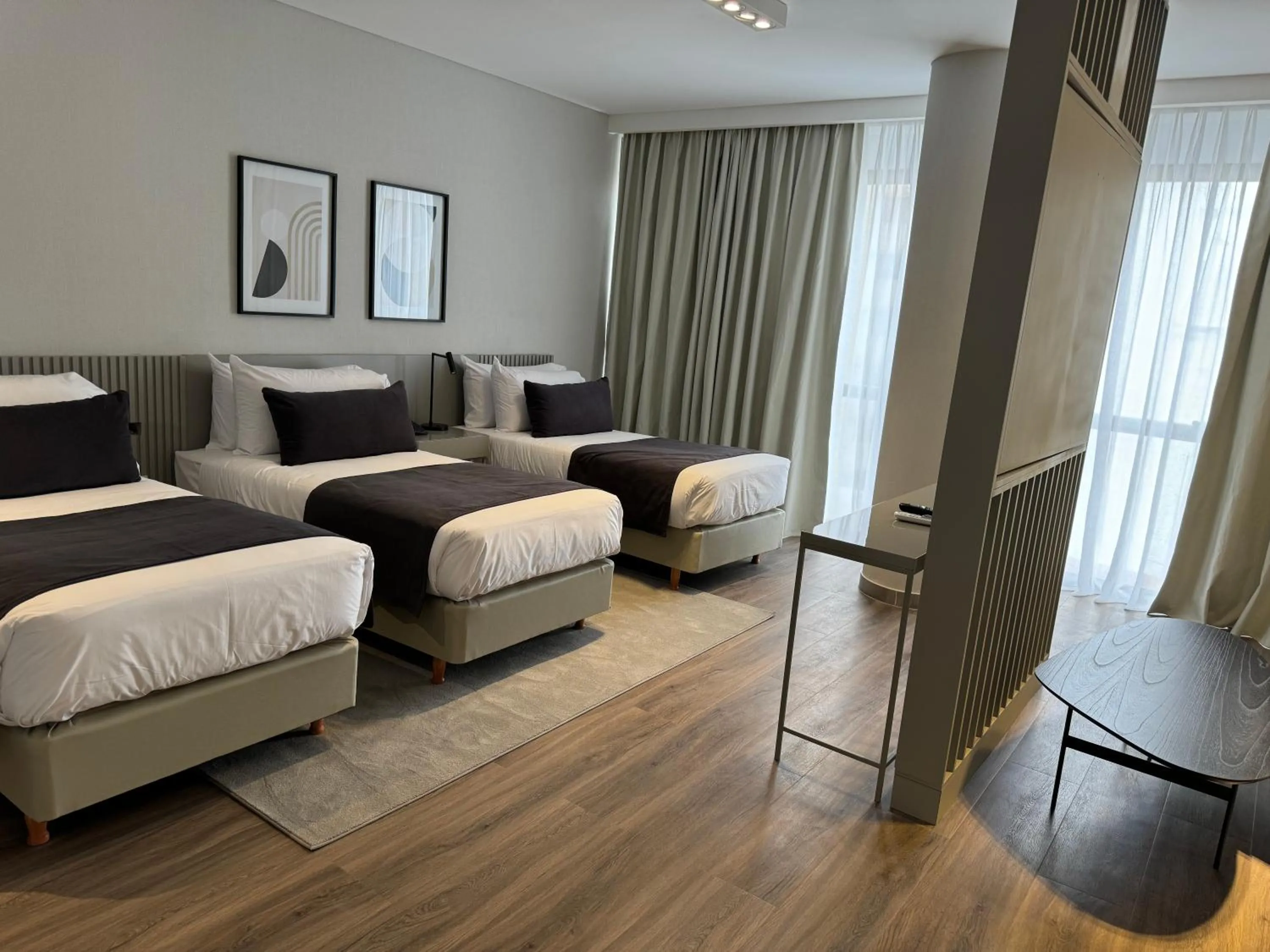 Photo of the whole room, Bed in Guemes Hotel & Spa