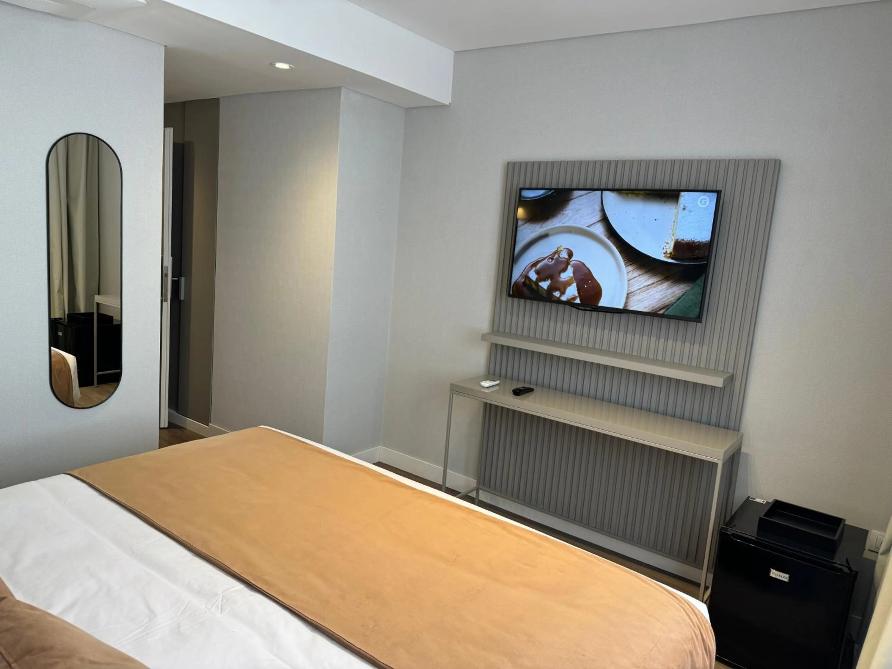 Bed in Guemes Hotel & Spa