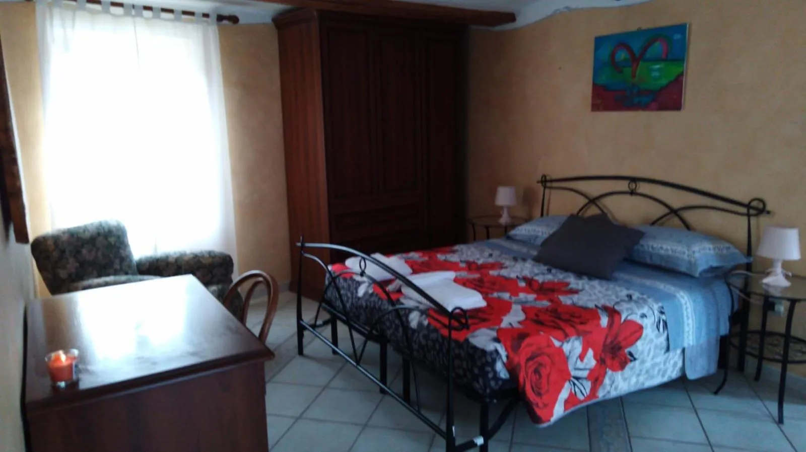 Bedroom, Bed in Bed and Breakfast Giaveno Rio
