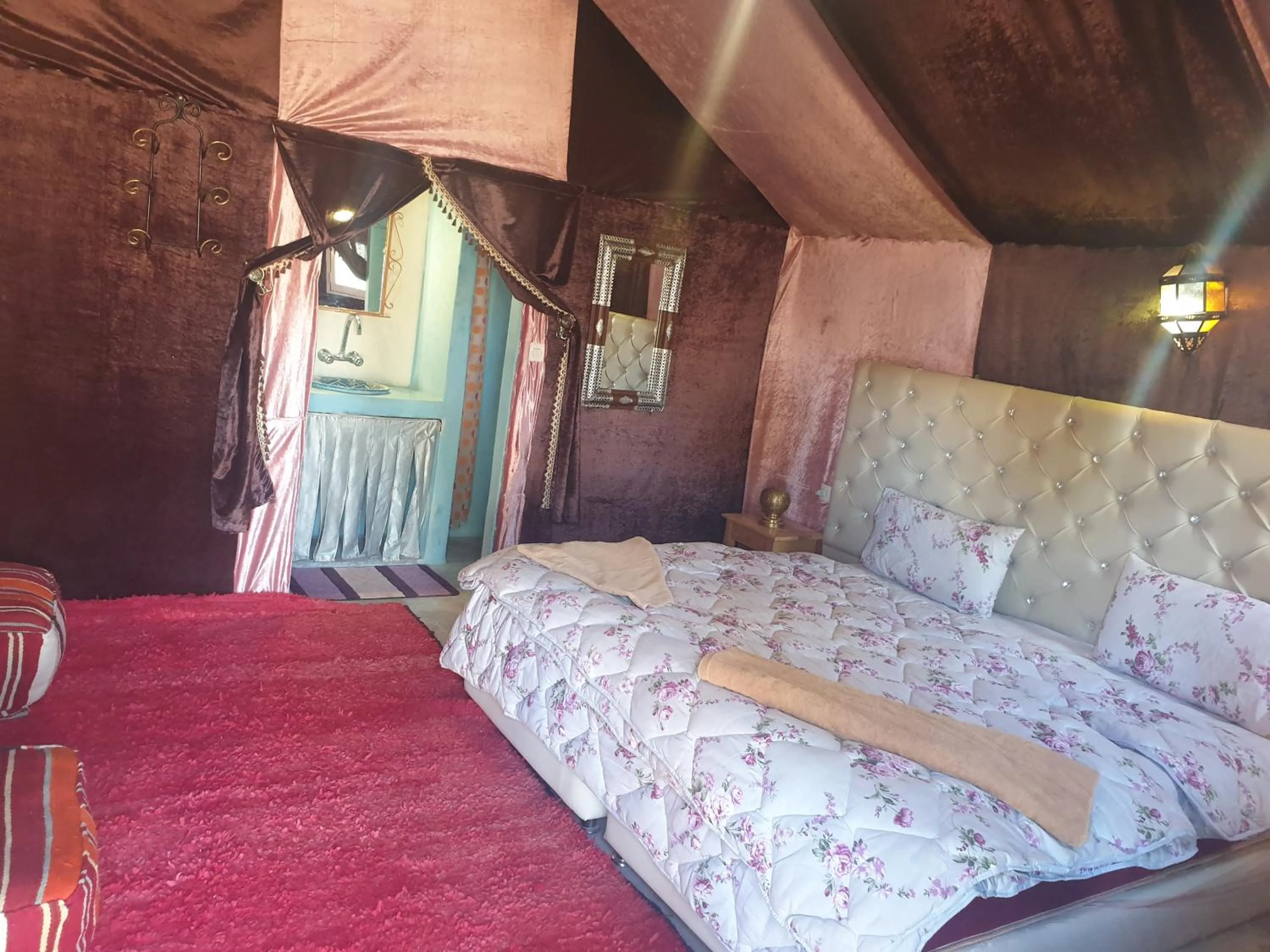 Bed in Auberge Sahara Garden