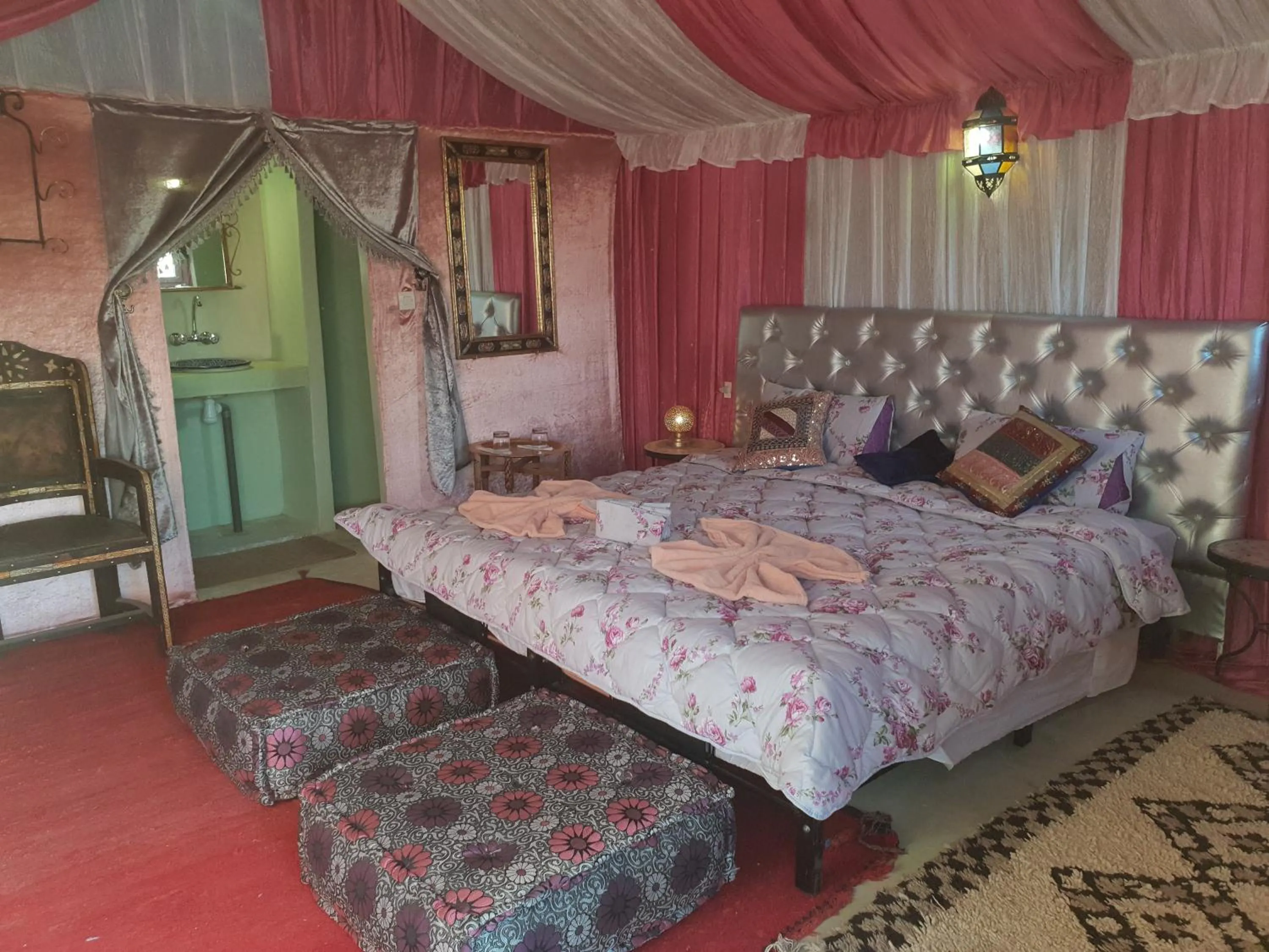 Bed in Auberge Sahara Garden