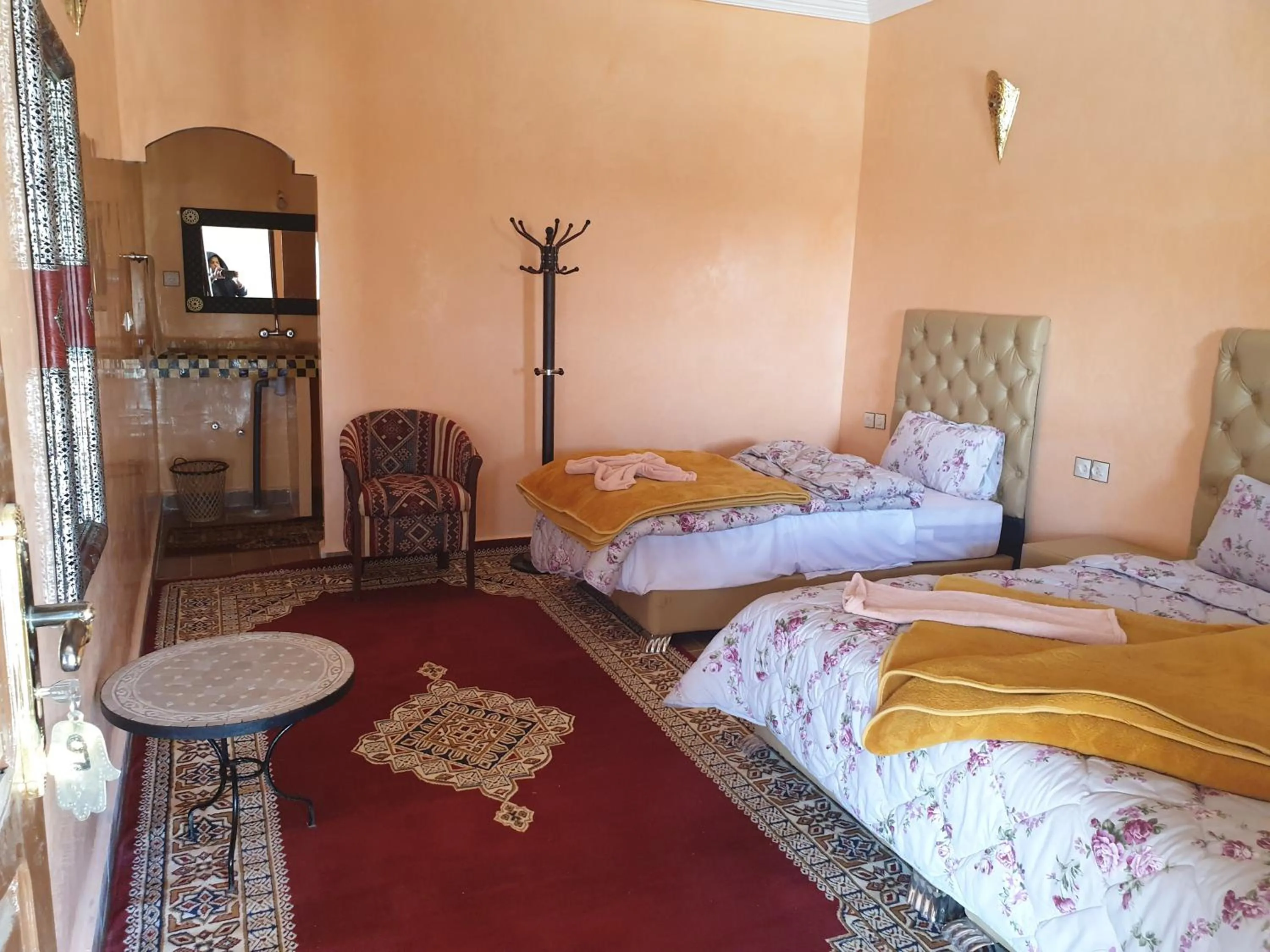 Bed in Auberge Sahara Garden