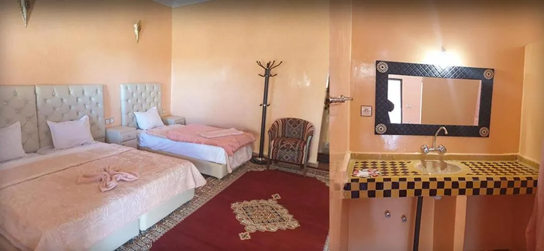 Bed in Auberge Sahara Garden