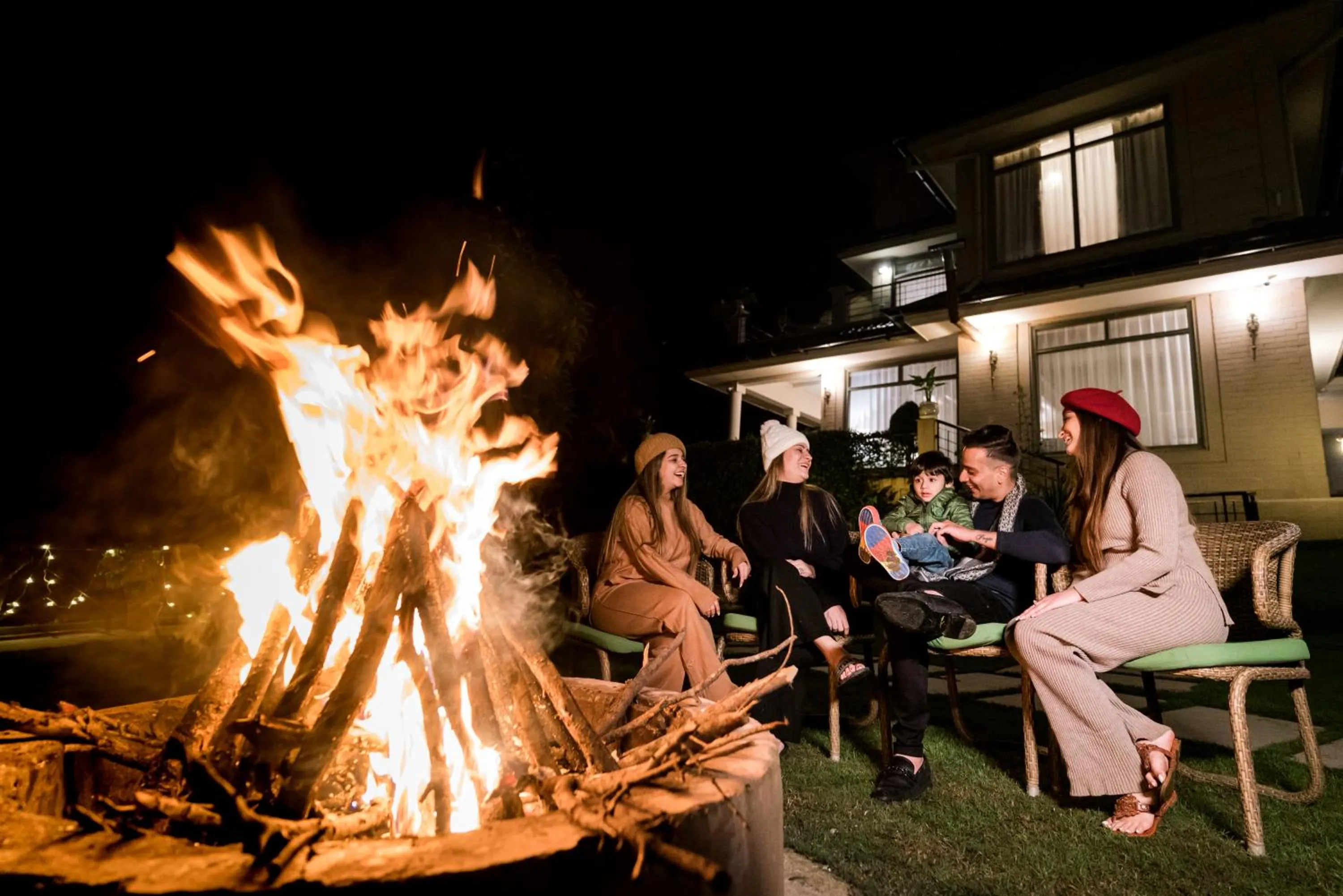 Night in Larisa Resort, Mussoorie