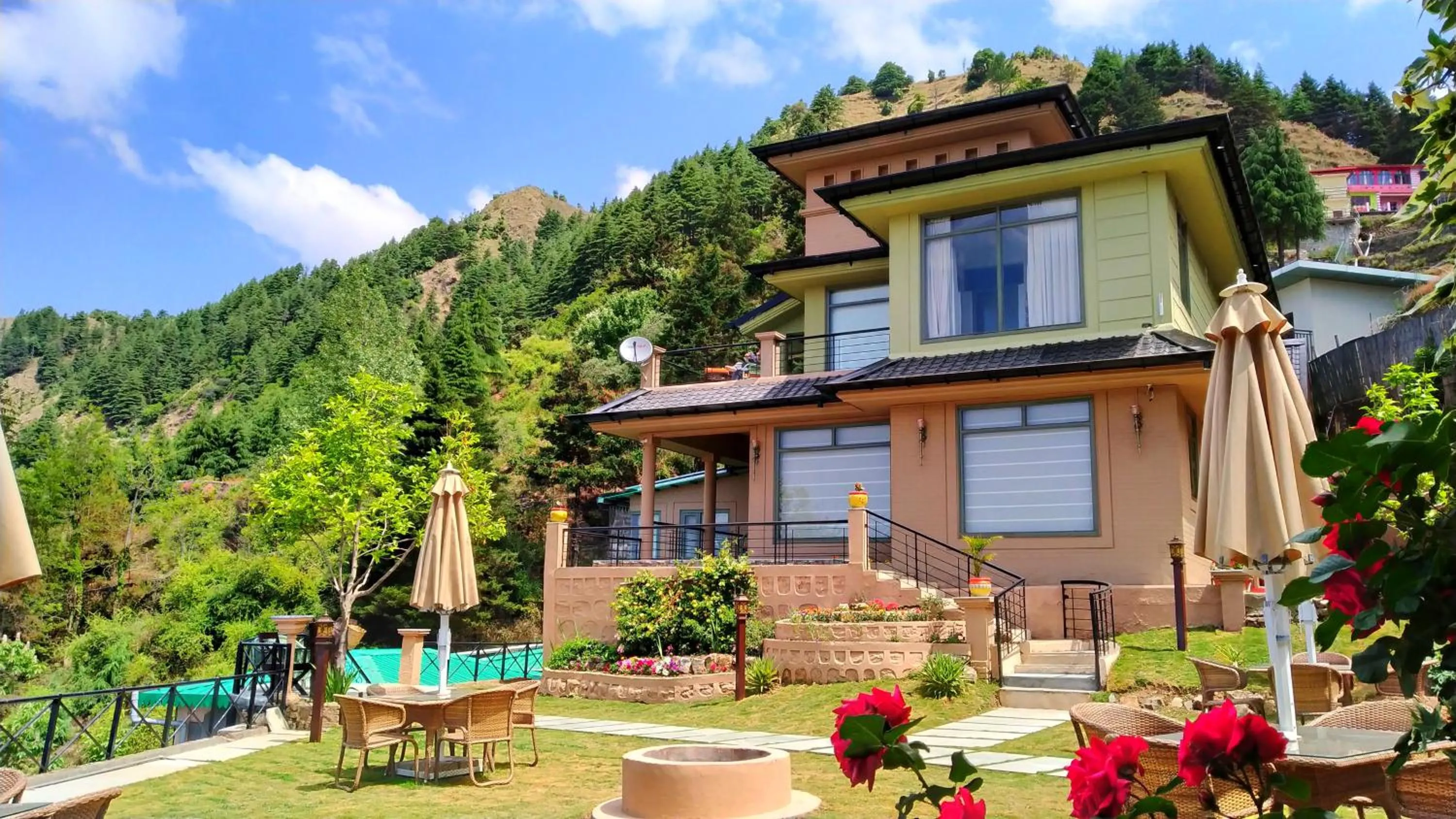 Property building in Larisa Resort, Mussoorie