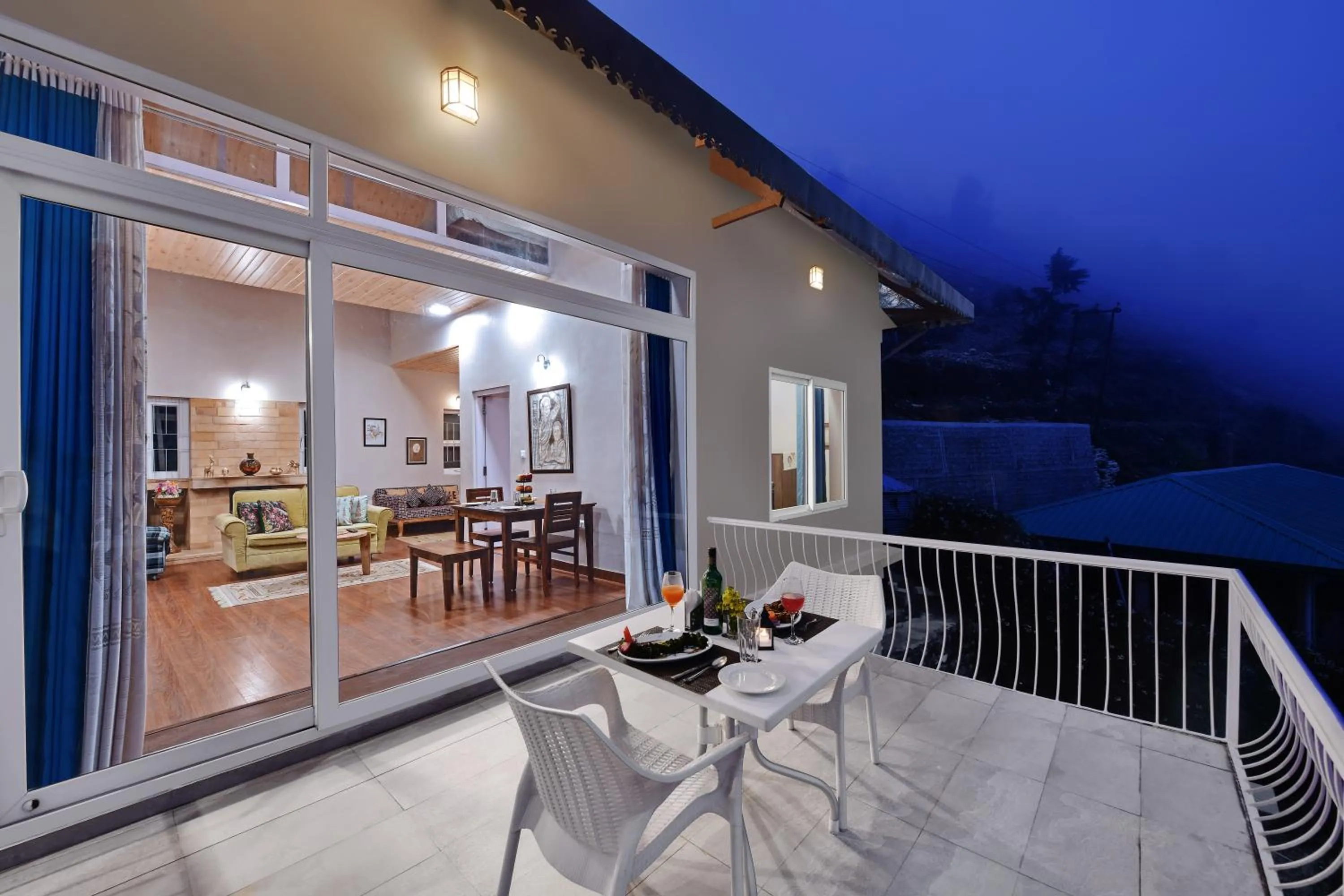 Balcony/Terrace in Larisa Resort, Mussoorie