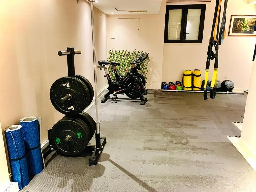 Fitness centre/facilities in Hotel Romagna