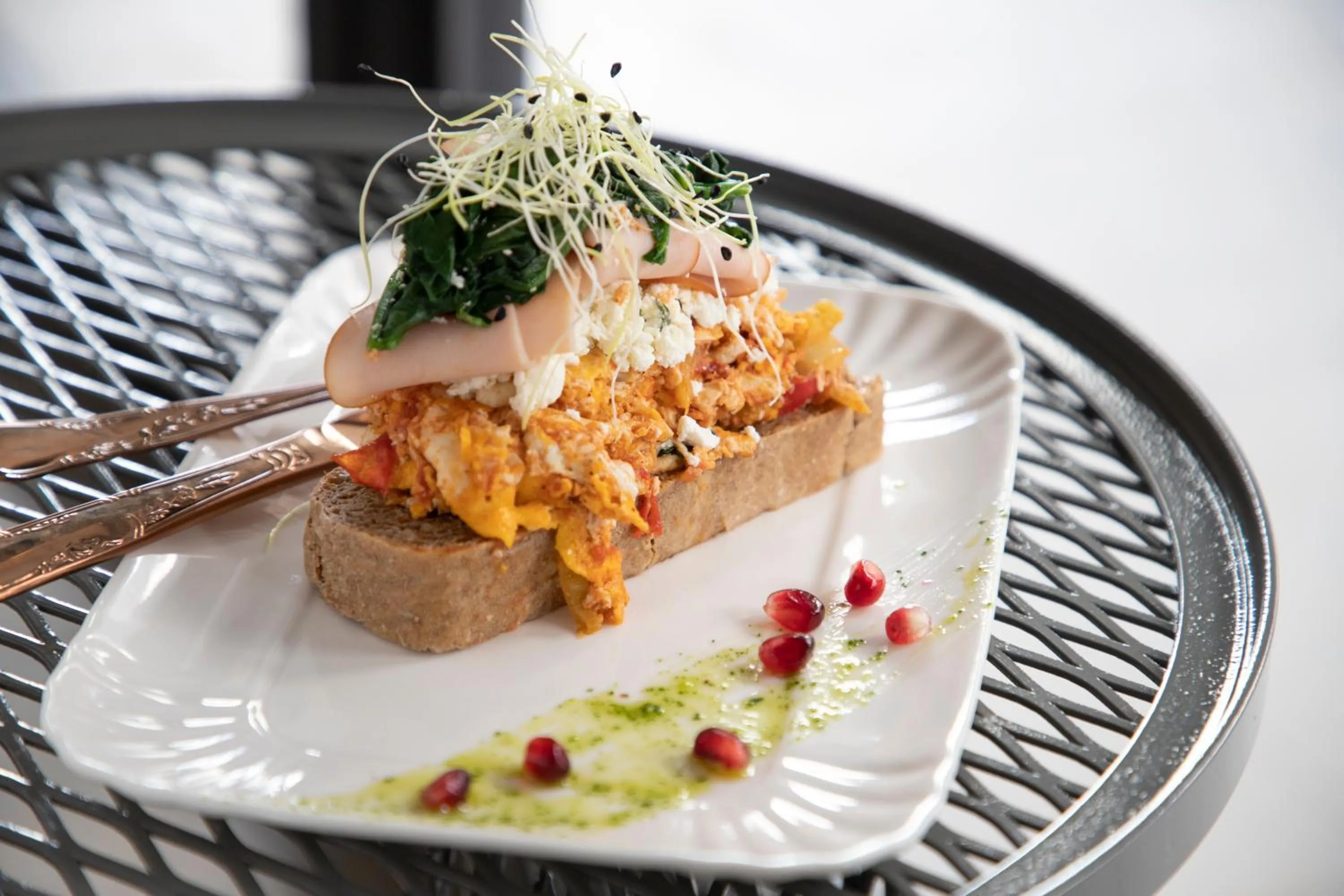 Food close-up in 14 Reasons Why Hotel Athens