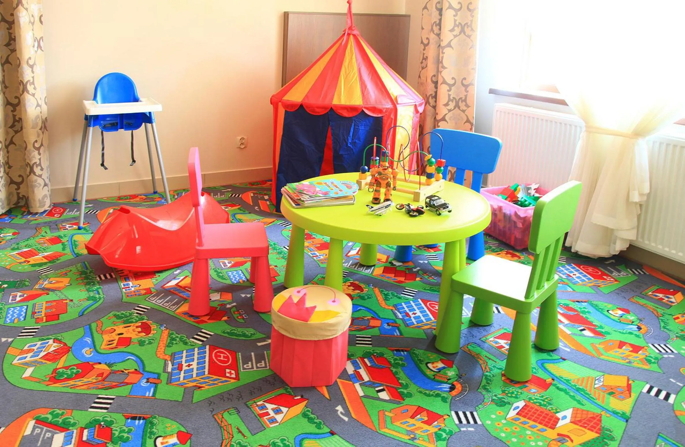 Children play ground in Hotel Camelot