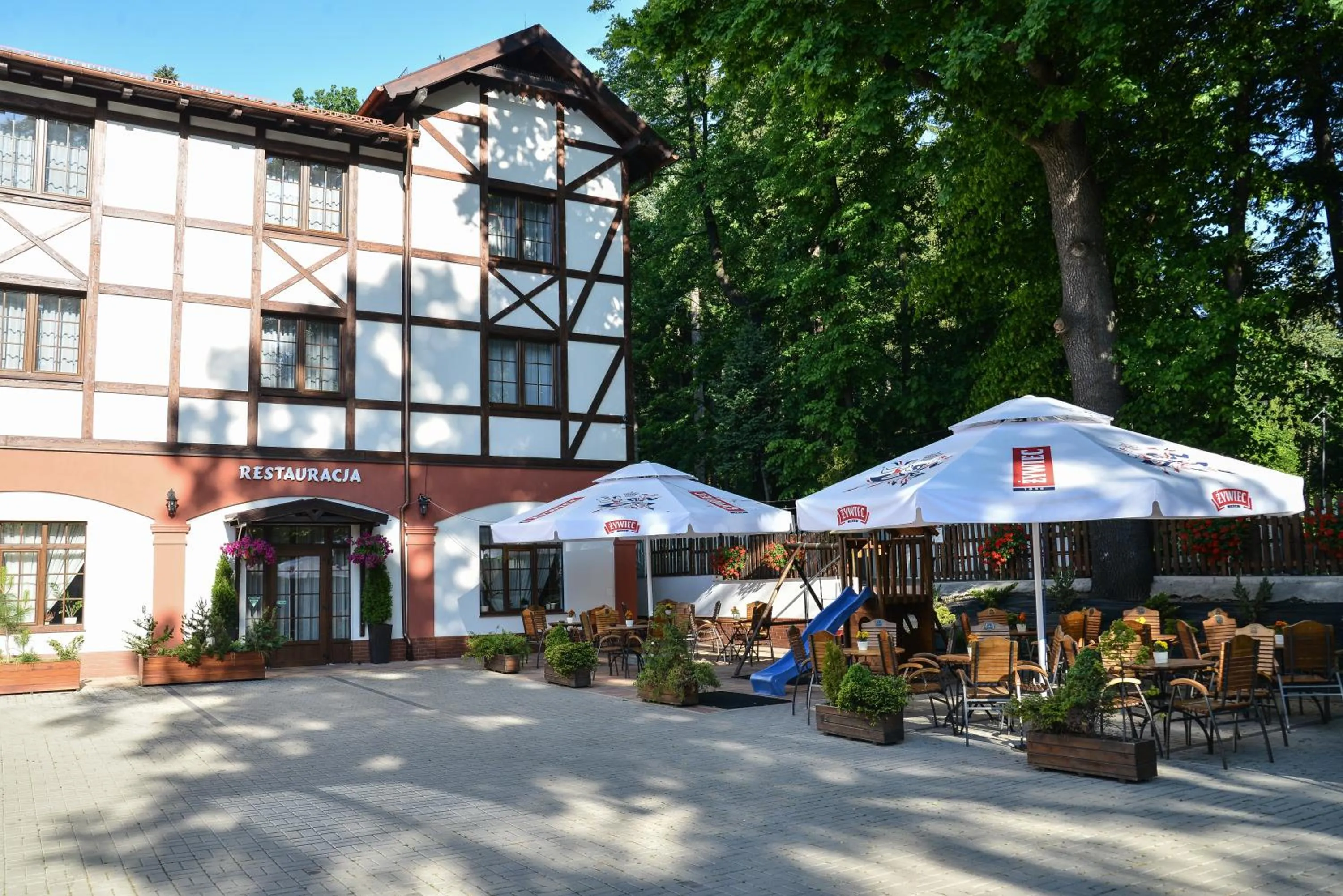 Property building in Hotel Camelot