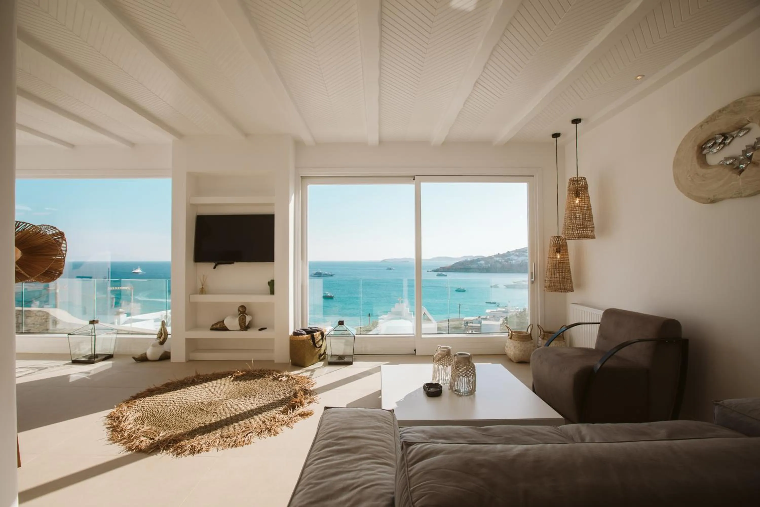 Living room in SeaCode Villas