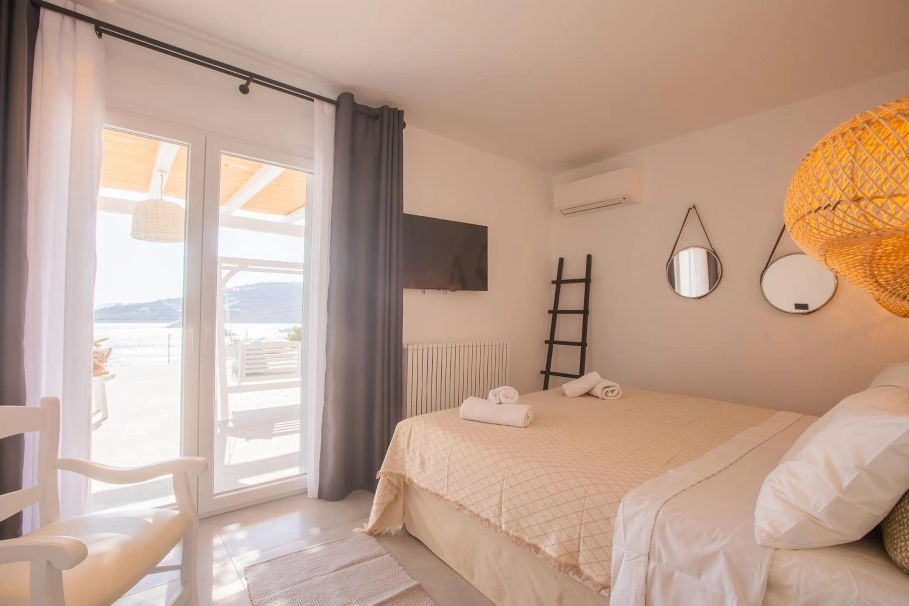 Bed in SeaCode Villas