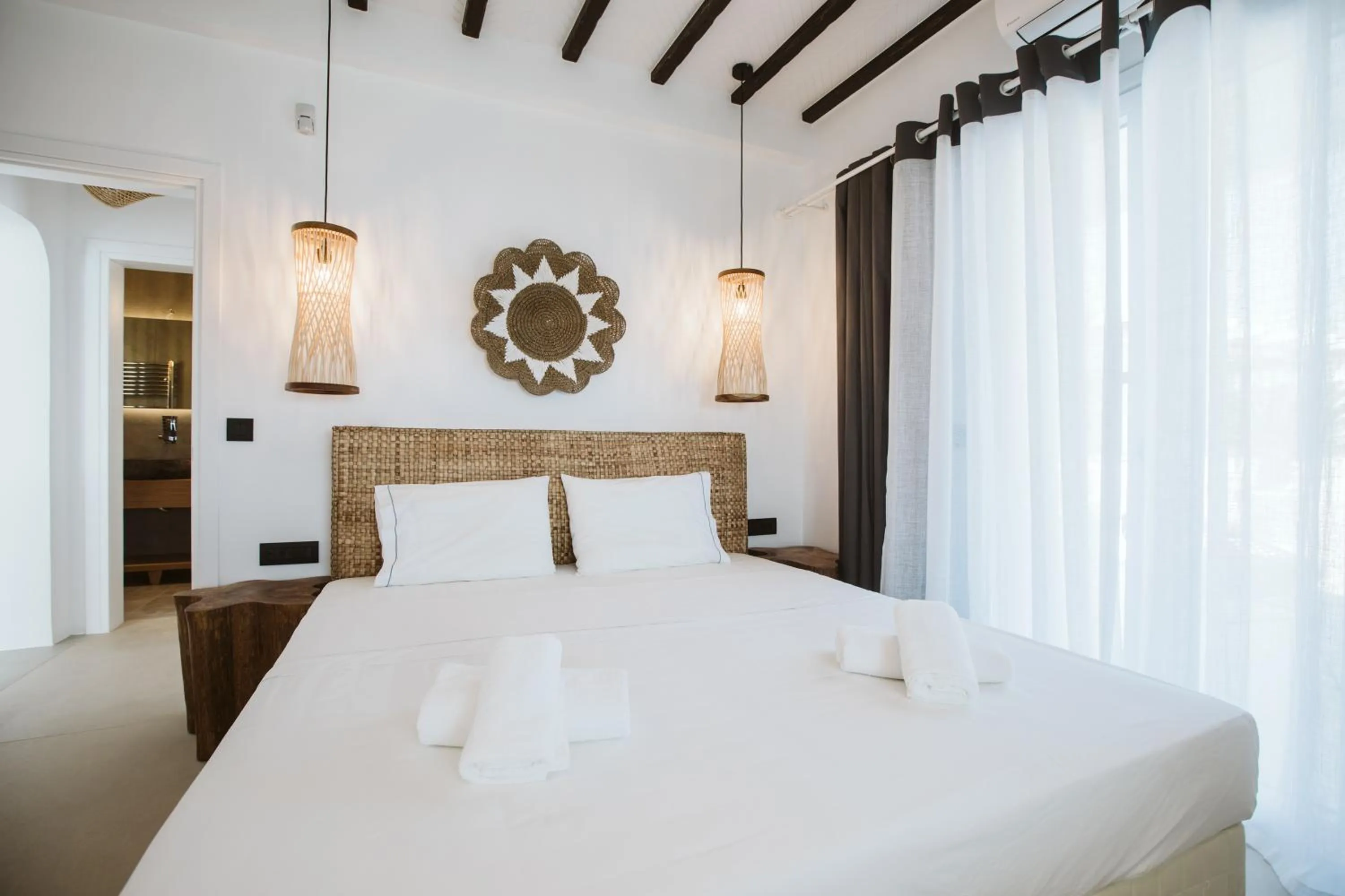 Photo of the whole room, Bed in SeaCode Villas