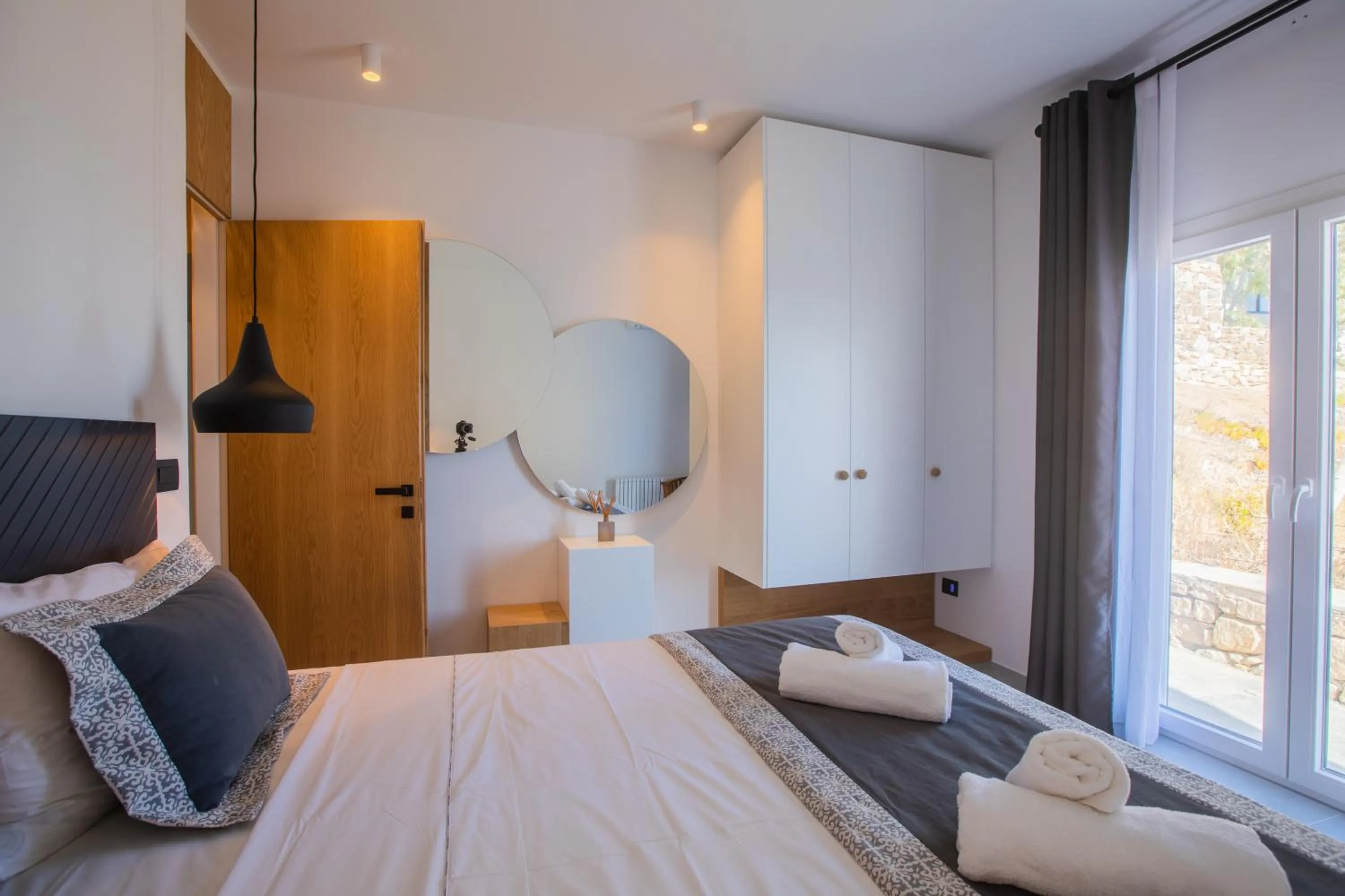 Bed in SeaCode Villas