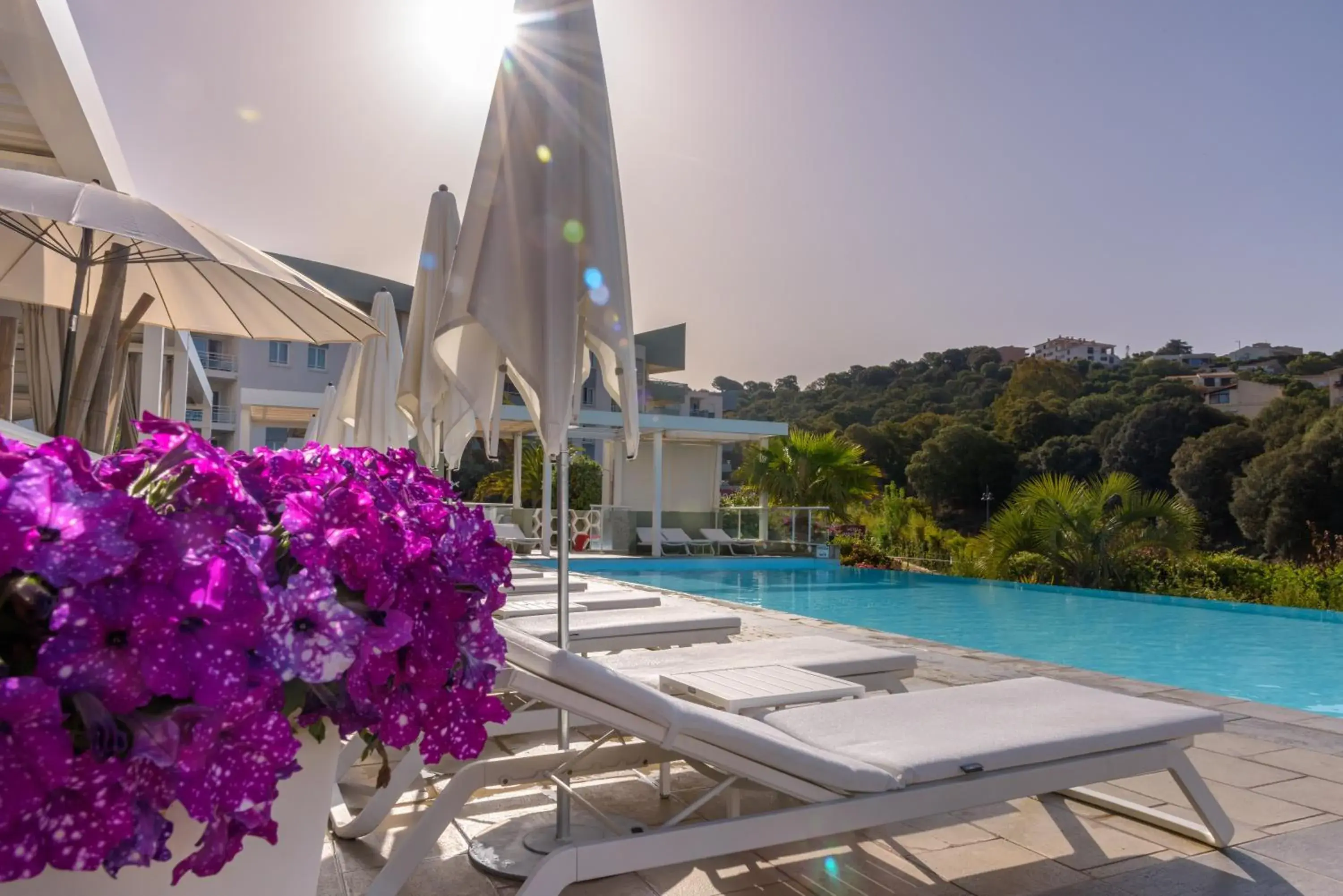 Swimming pool in Residence de Tourisme Ajaccio Amirauté Swimming pool in Residence de Tourisme Ajaccio Amirauté