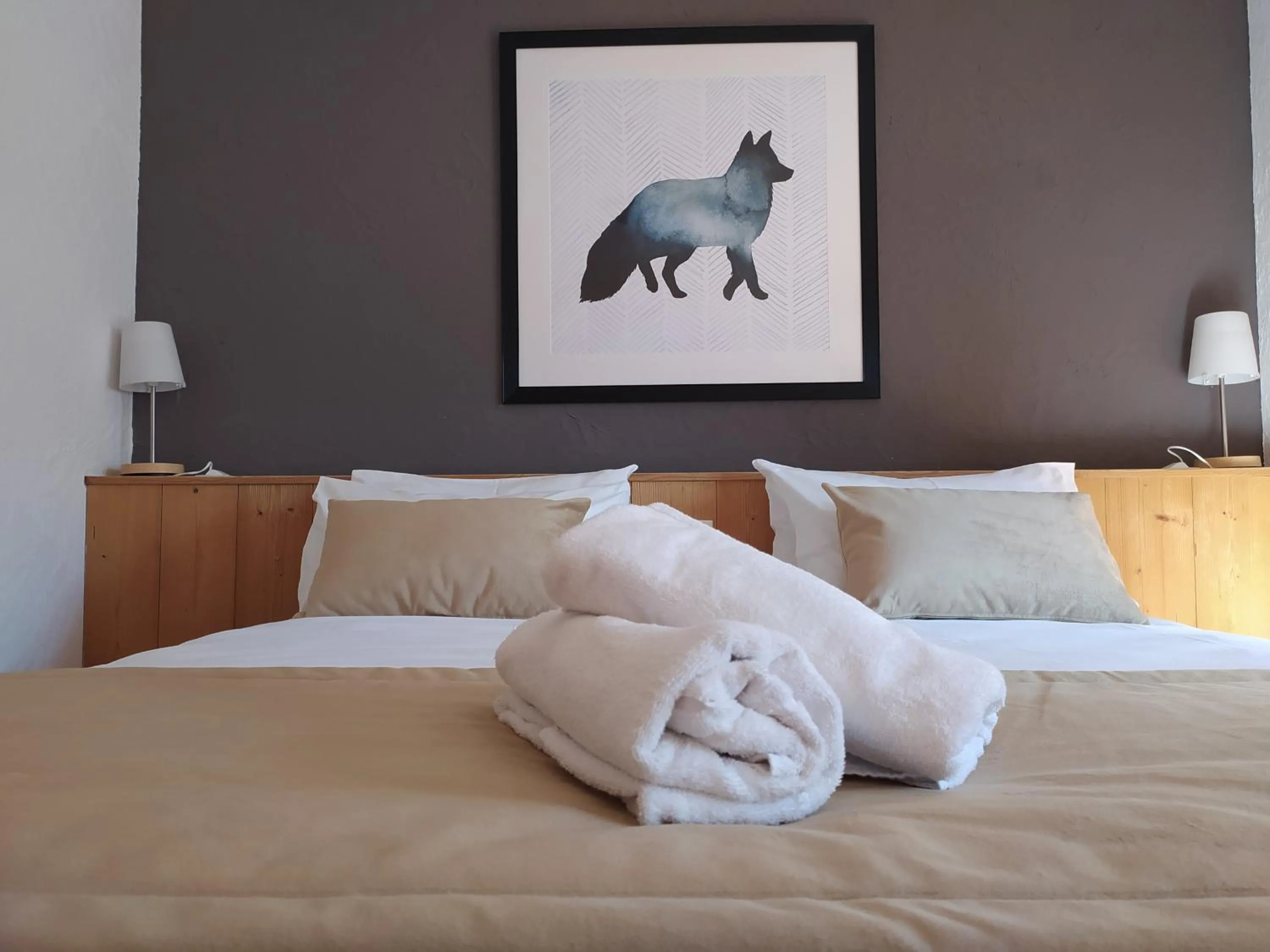 Bedroom, Bed in Hôtel Aalborg