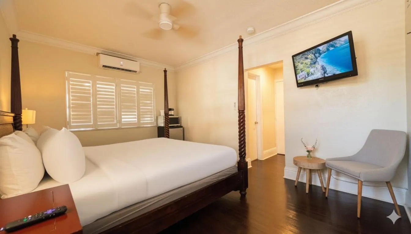 Bed in La Casa Hotel