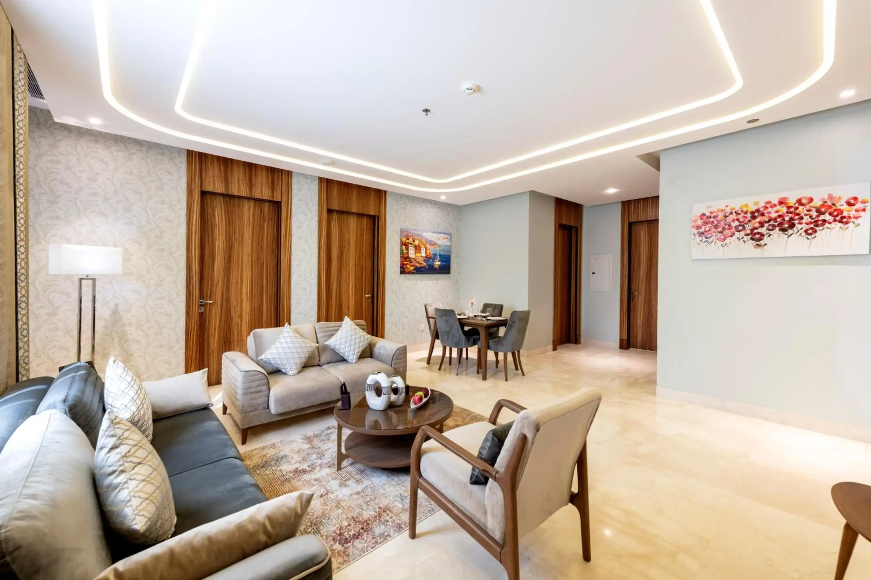 Living room in Taj Jeddah Hotel Apartment Living room in Taj Jeddah Hotel Apartment