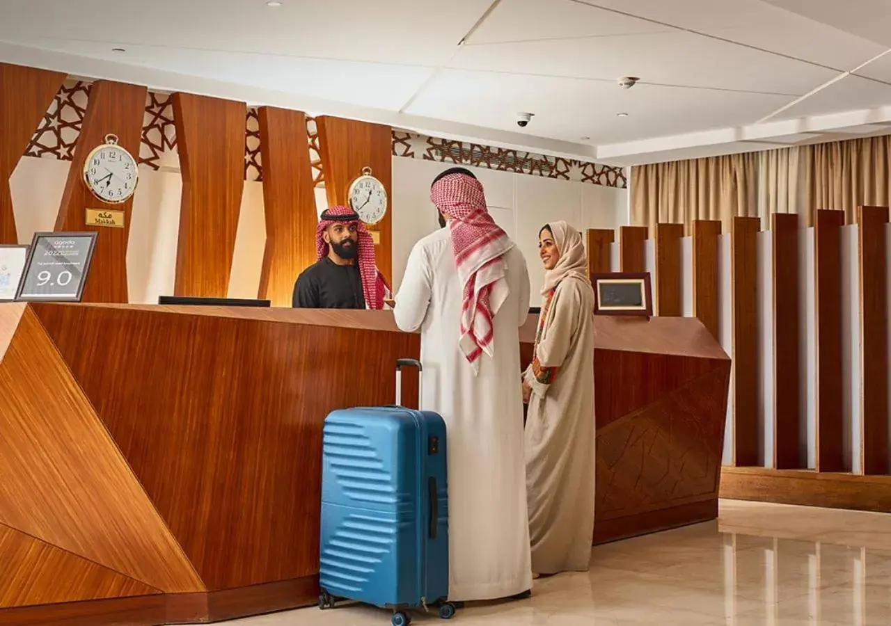 Lobby or reception in Taj Jeddah Hotel Apartment Lobby or reception in Taj Jeddah Hotel Apartment