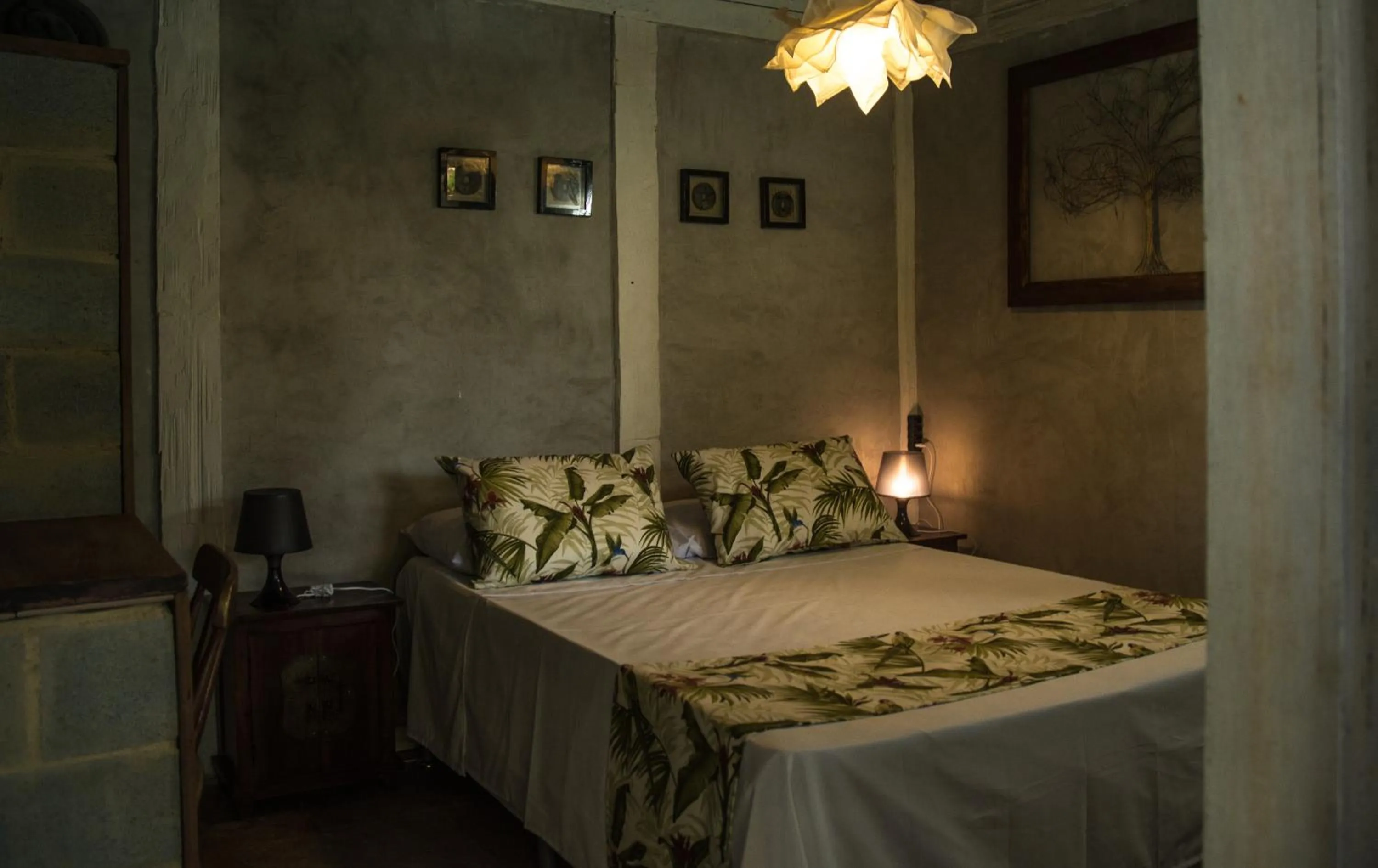 Bed in Jardim Secreto Guest House