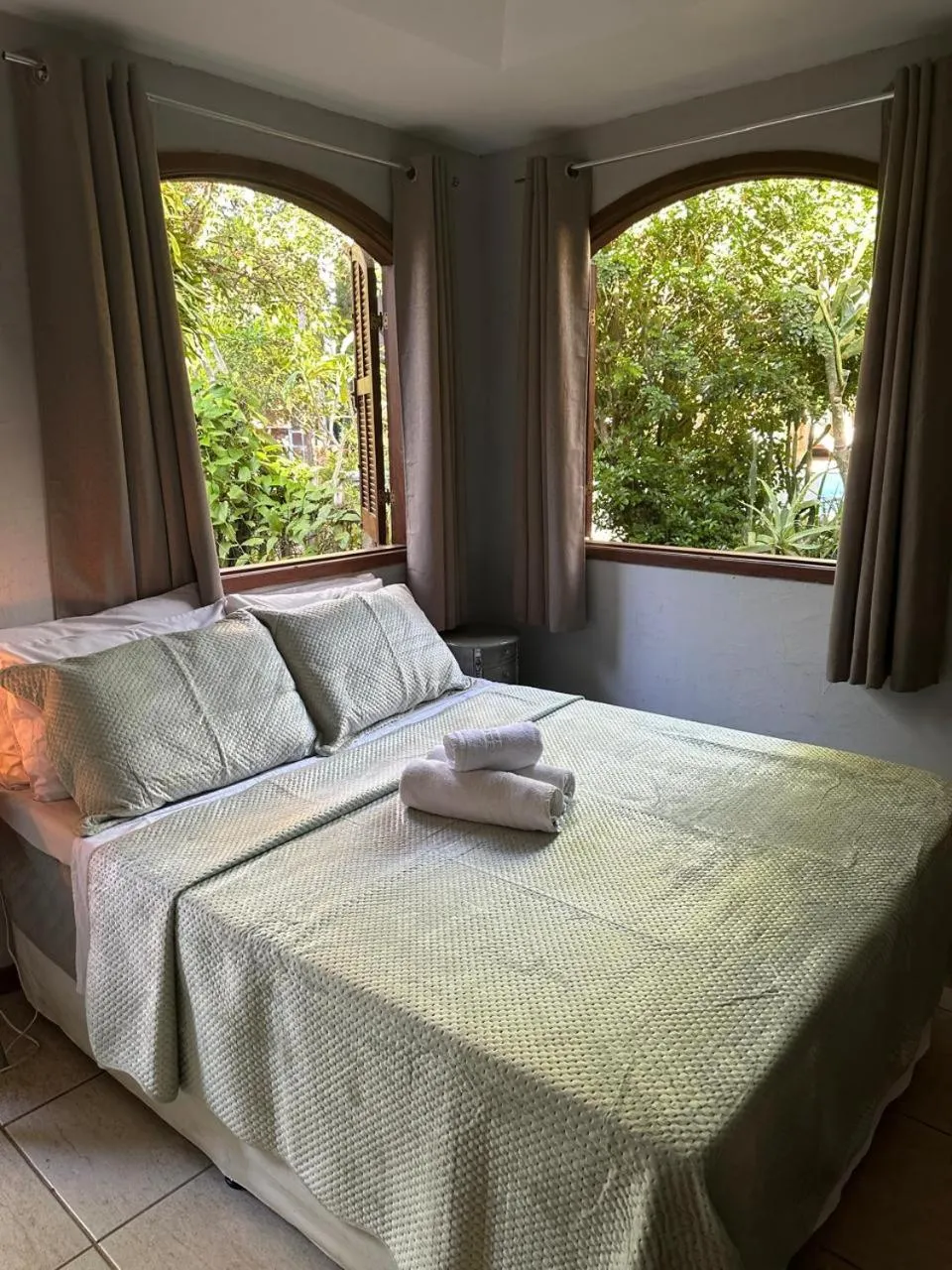 Bed in Jardim Secreto Guest House