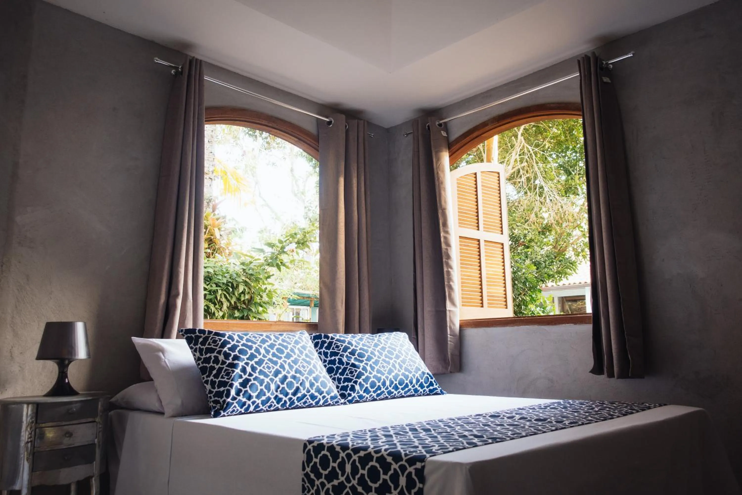 Bed in Jardim Secreto Guest House