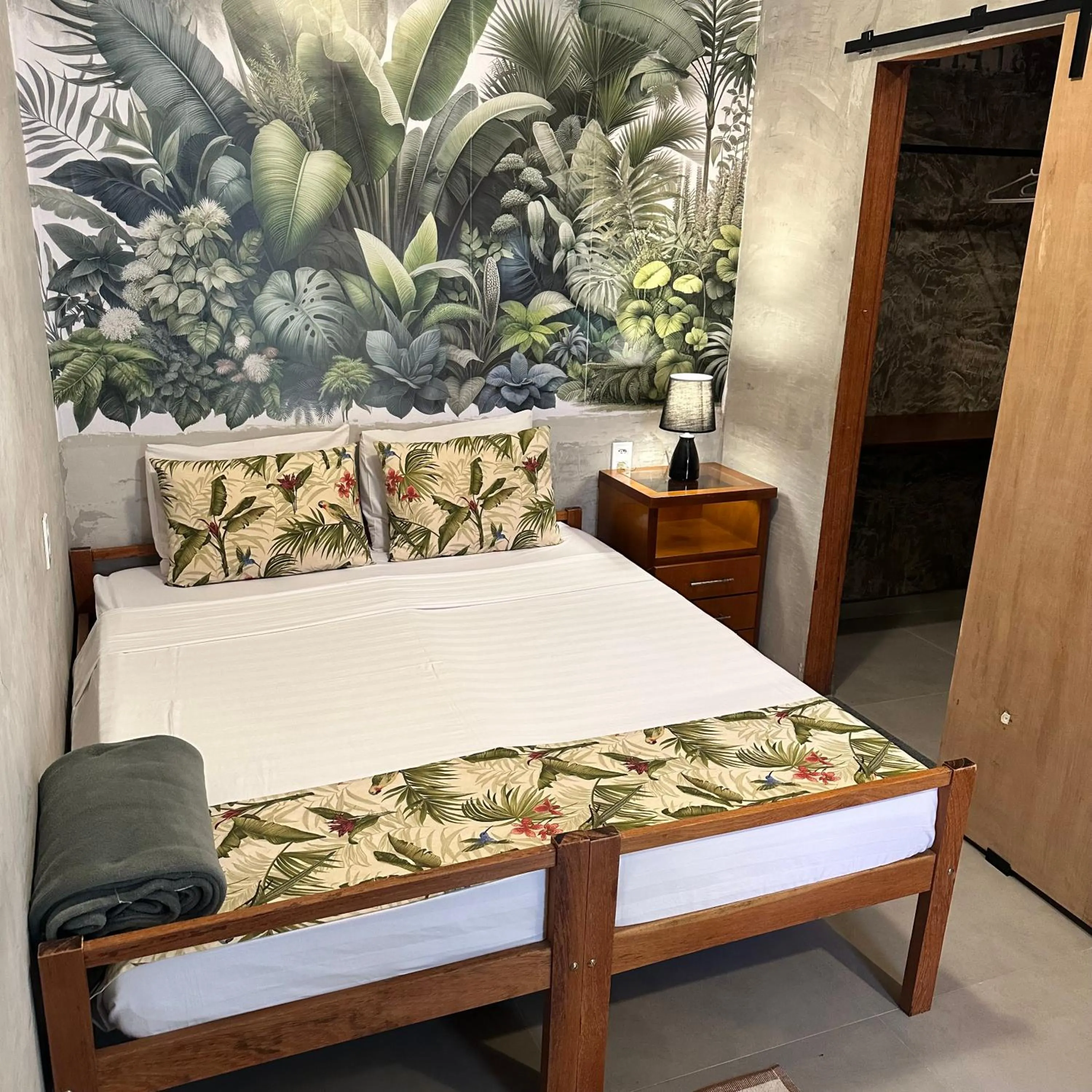 Bed in Jardim Secreto Guest House