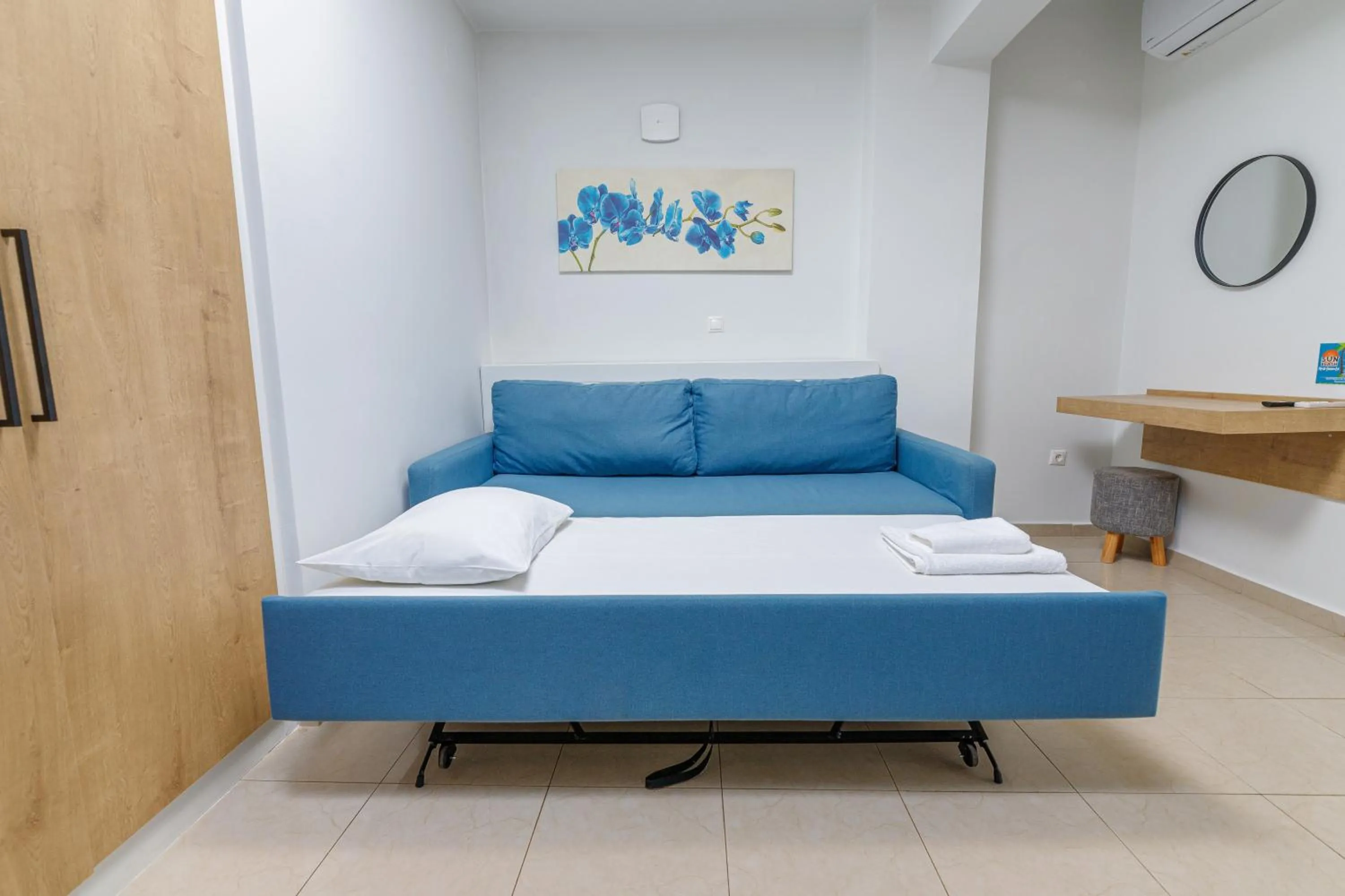 Bed in Sun Beach Apartments