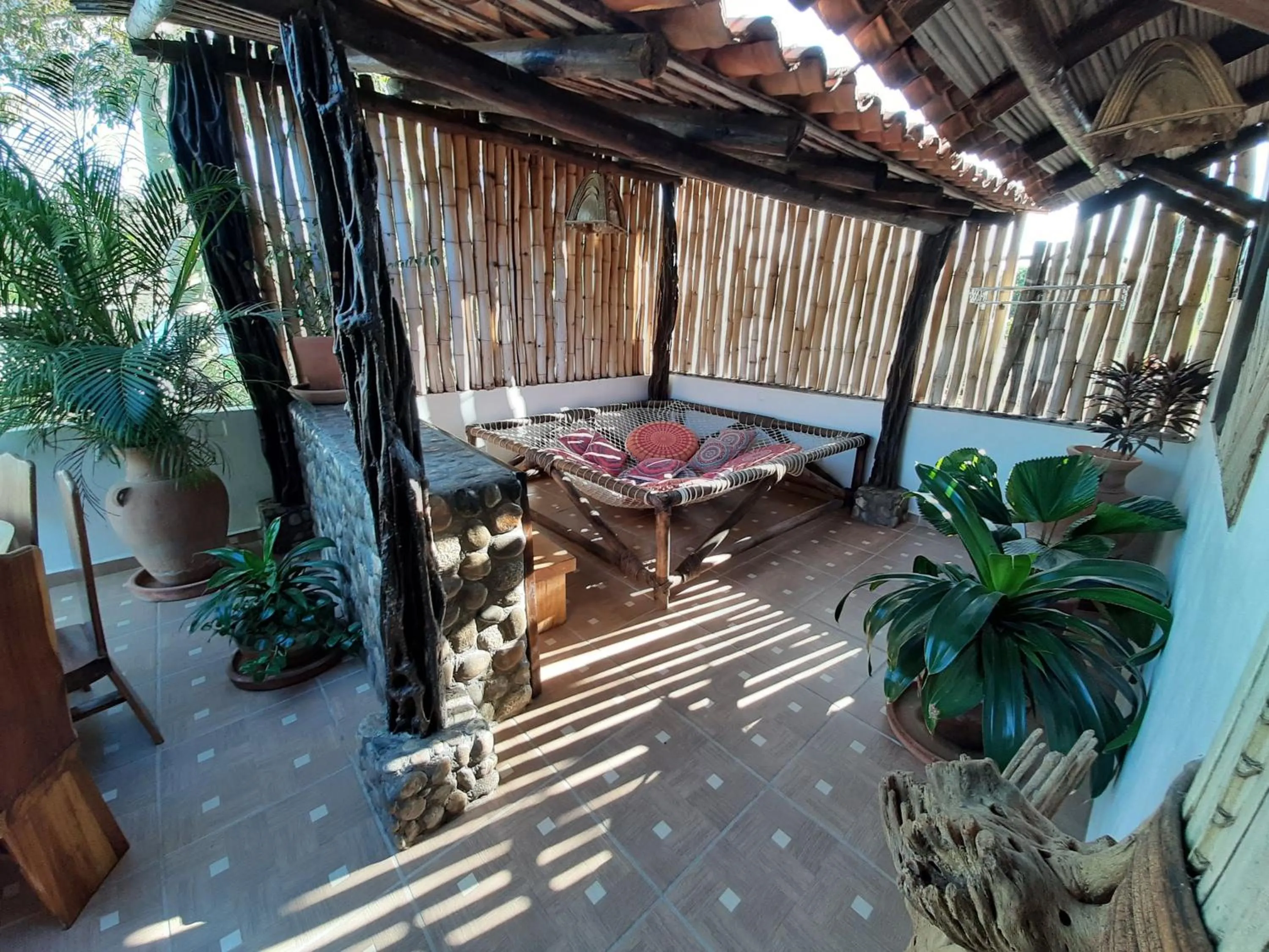 Living room in Casa de Olas Boutique Hotel