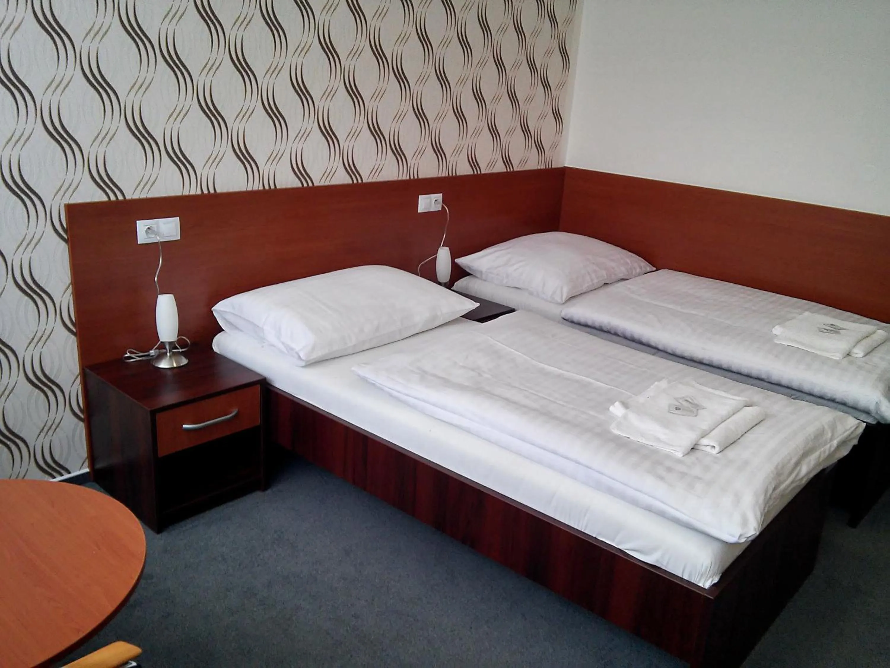 Photo of the whole room, Bed in Hotel Arkáda