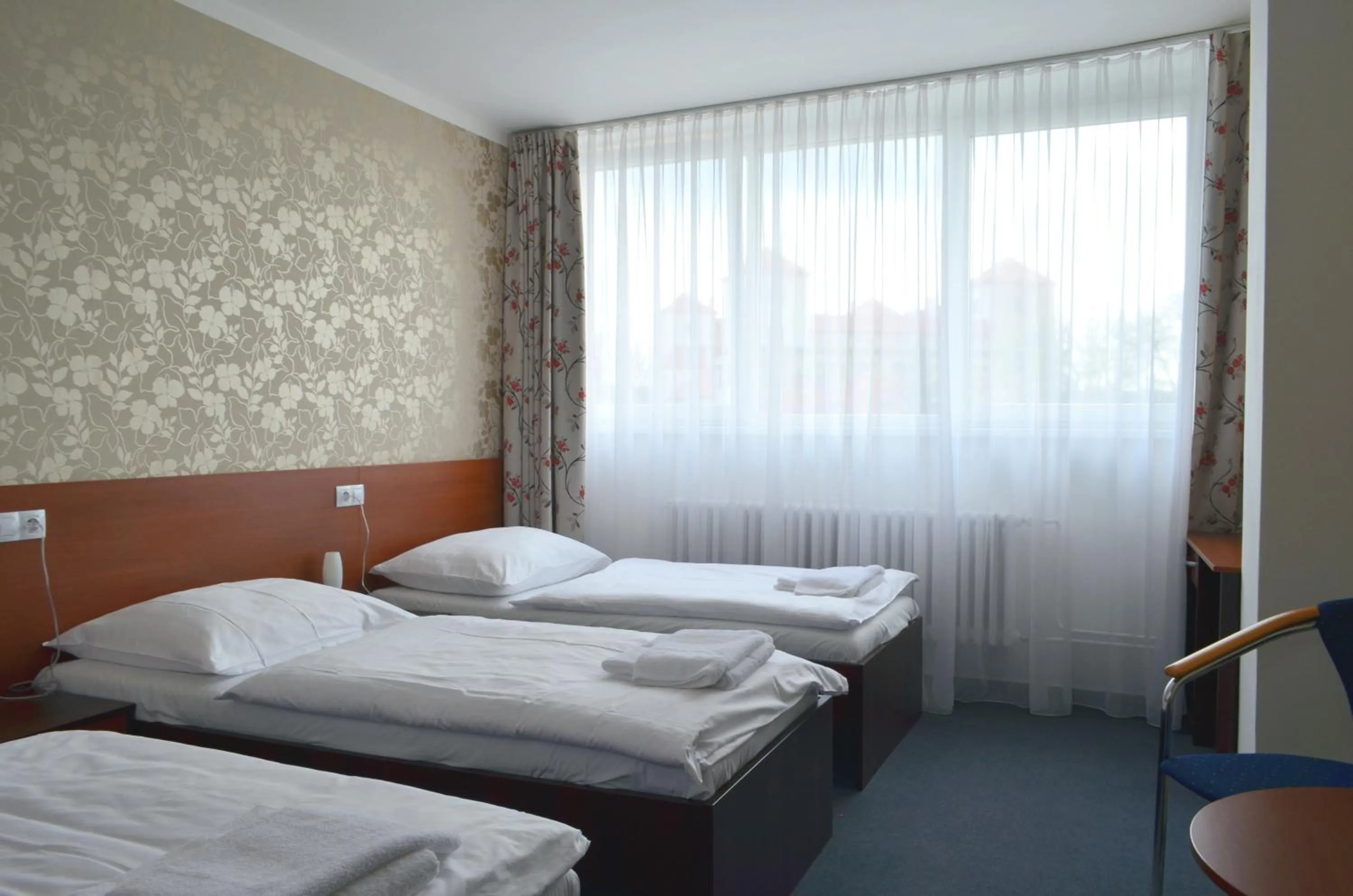 Decorative detail, Bed in Hotel Arkáda