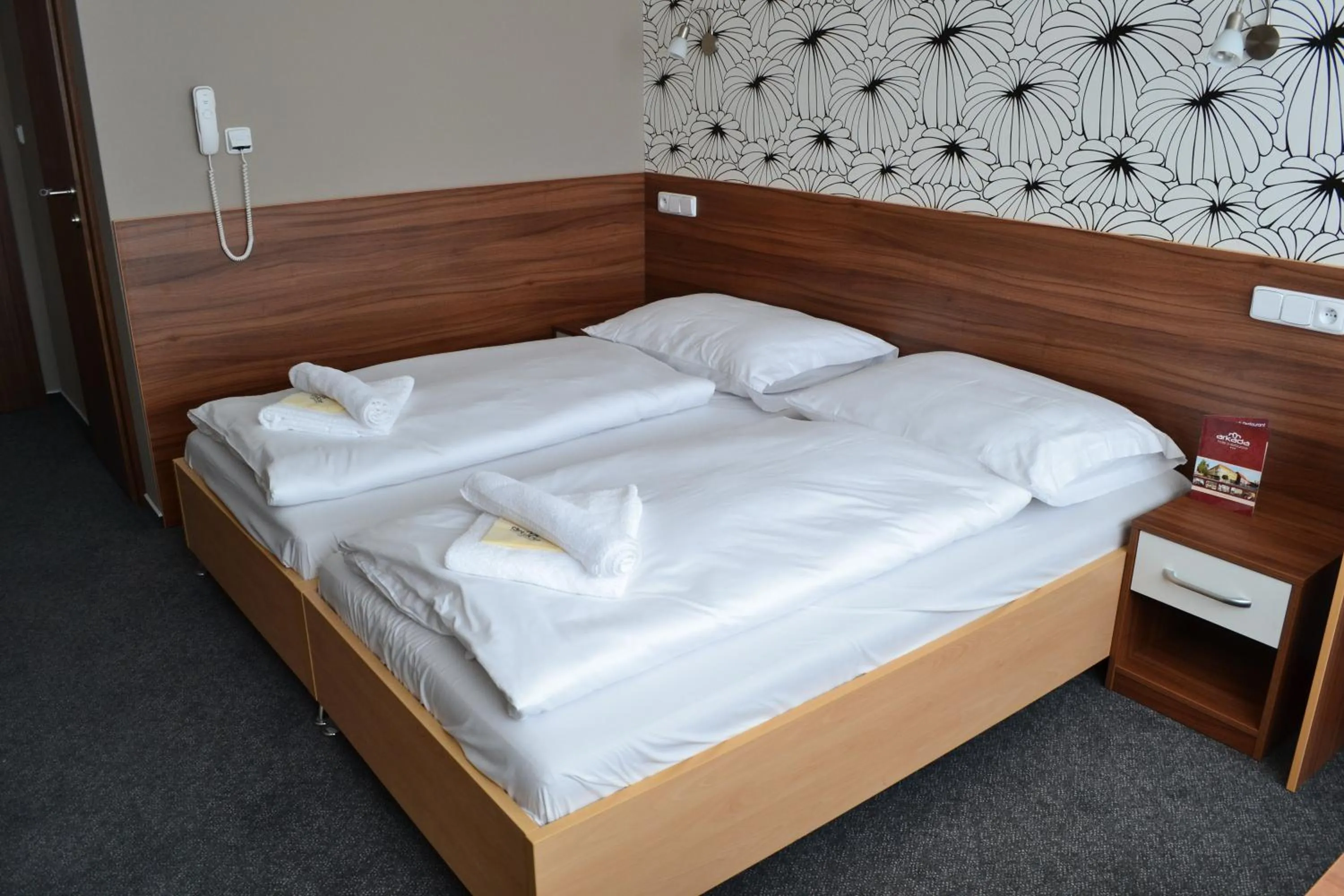 Photo of the whole room, Bed in Hotel Arkáda