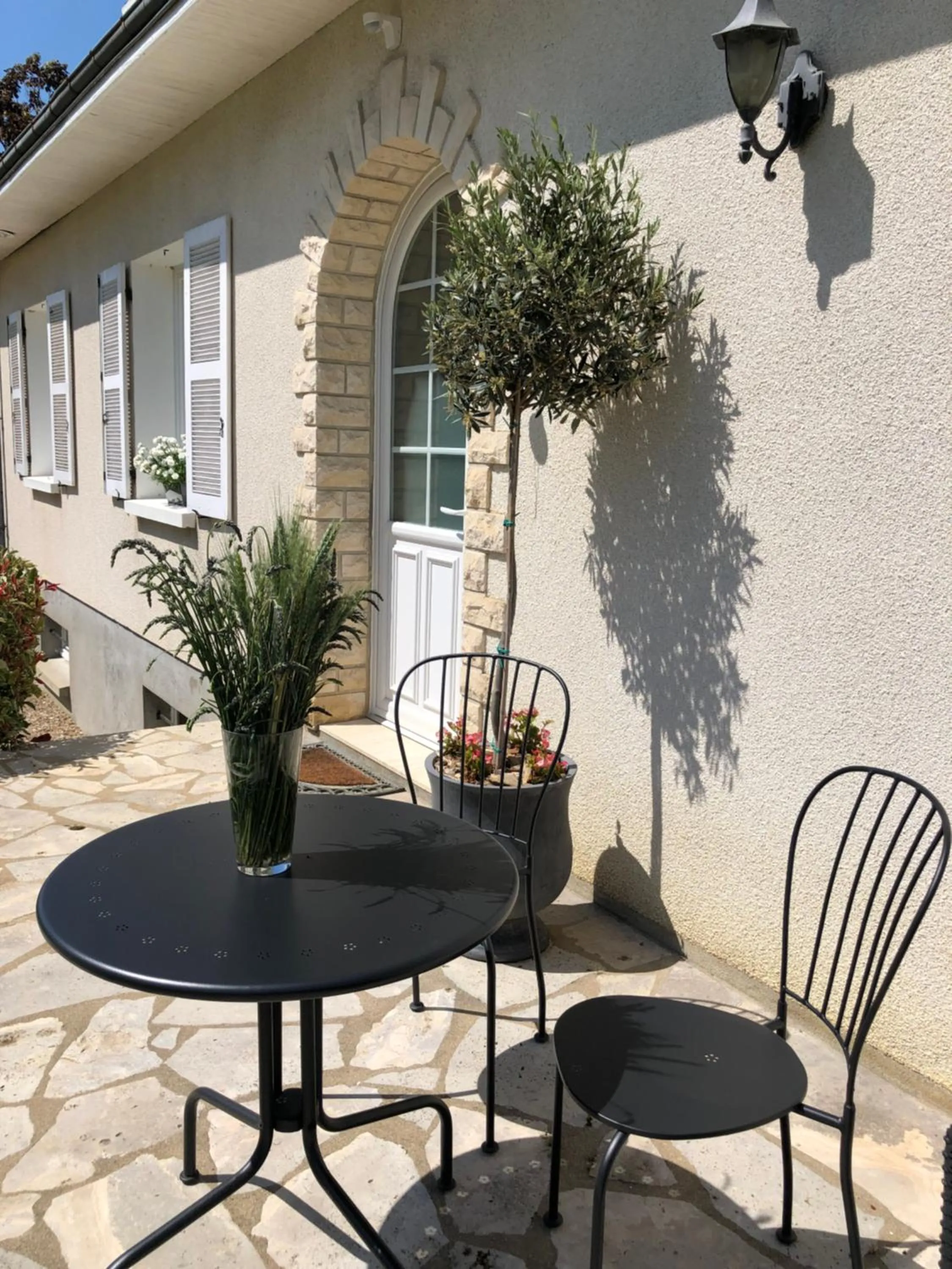 Patio in LA FERME D'AIGUROLLES