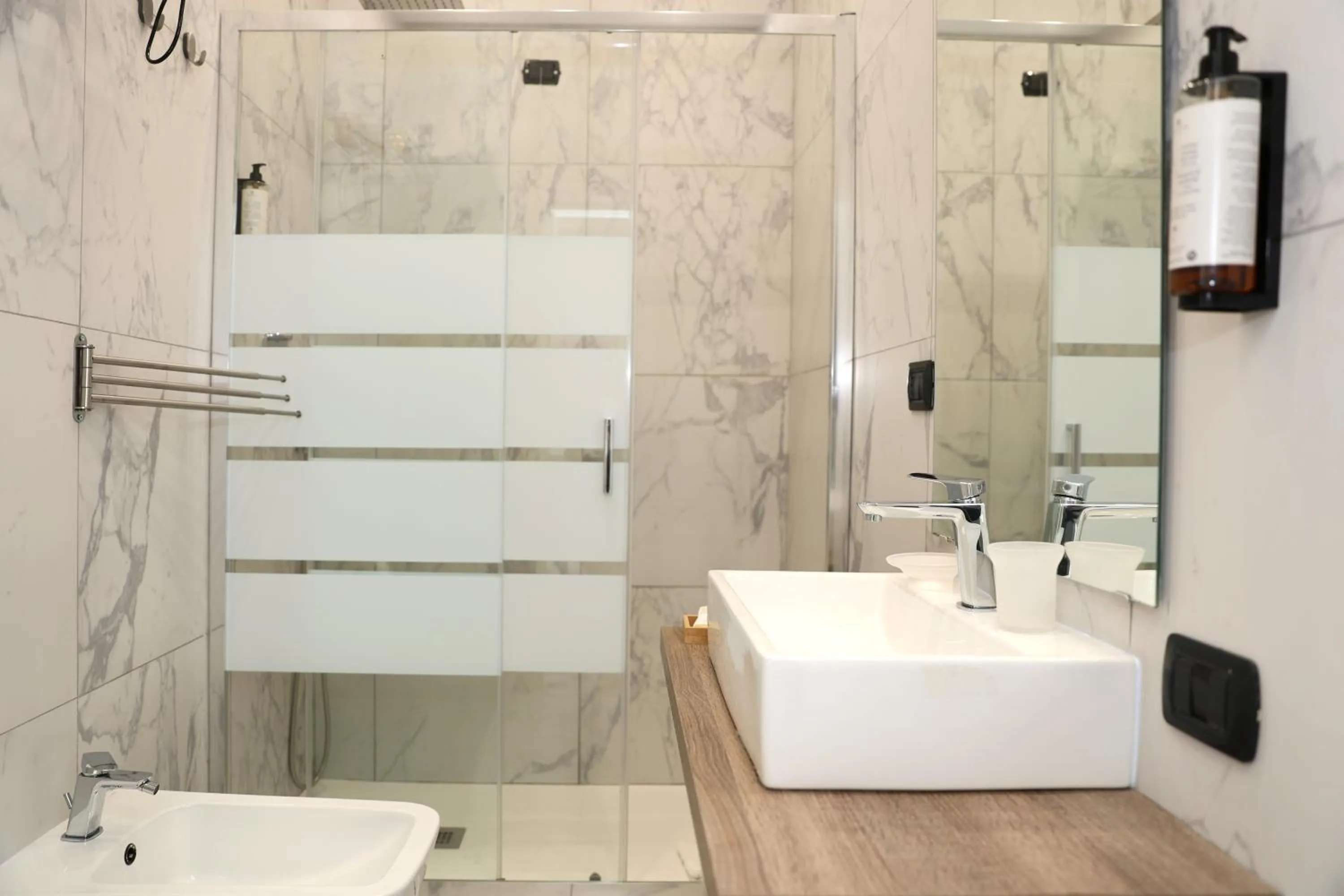 Shower in Hotel Palma