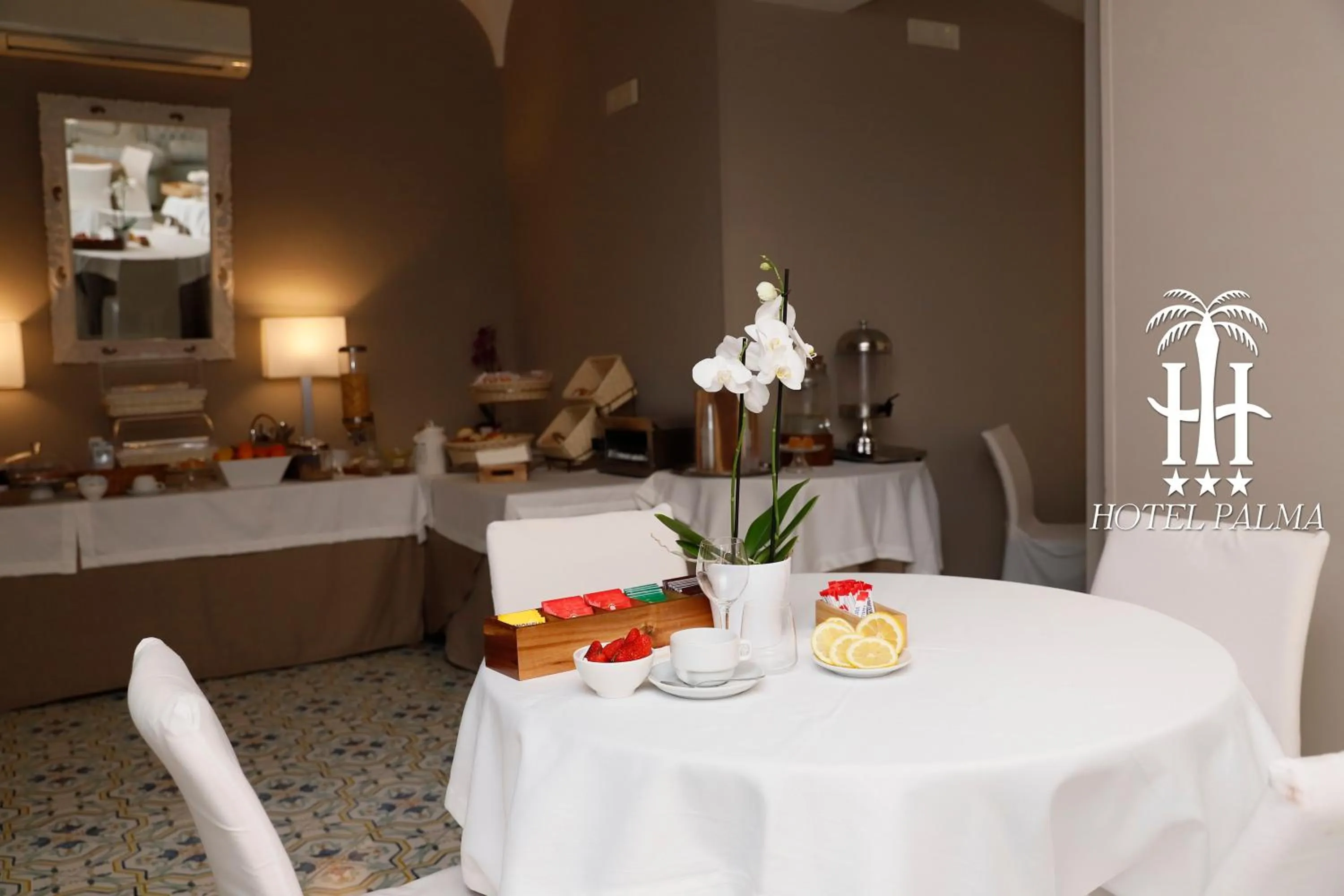 Food and drinks in Hotel Palma