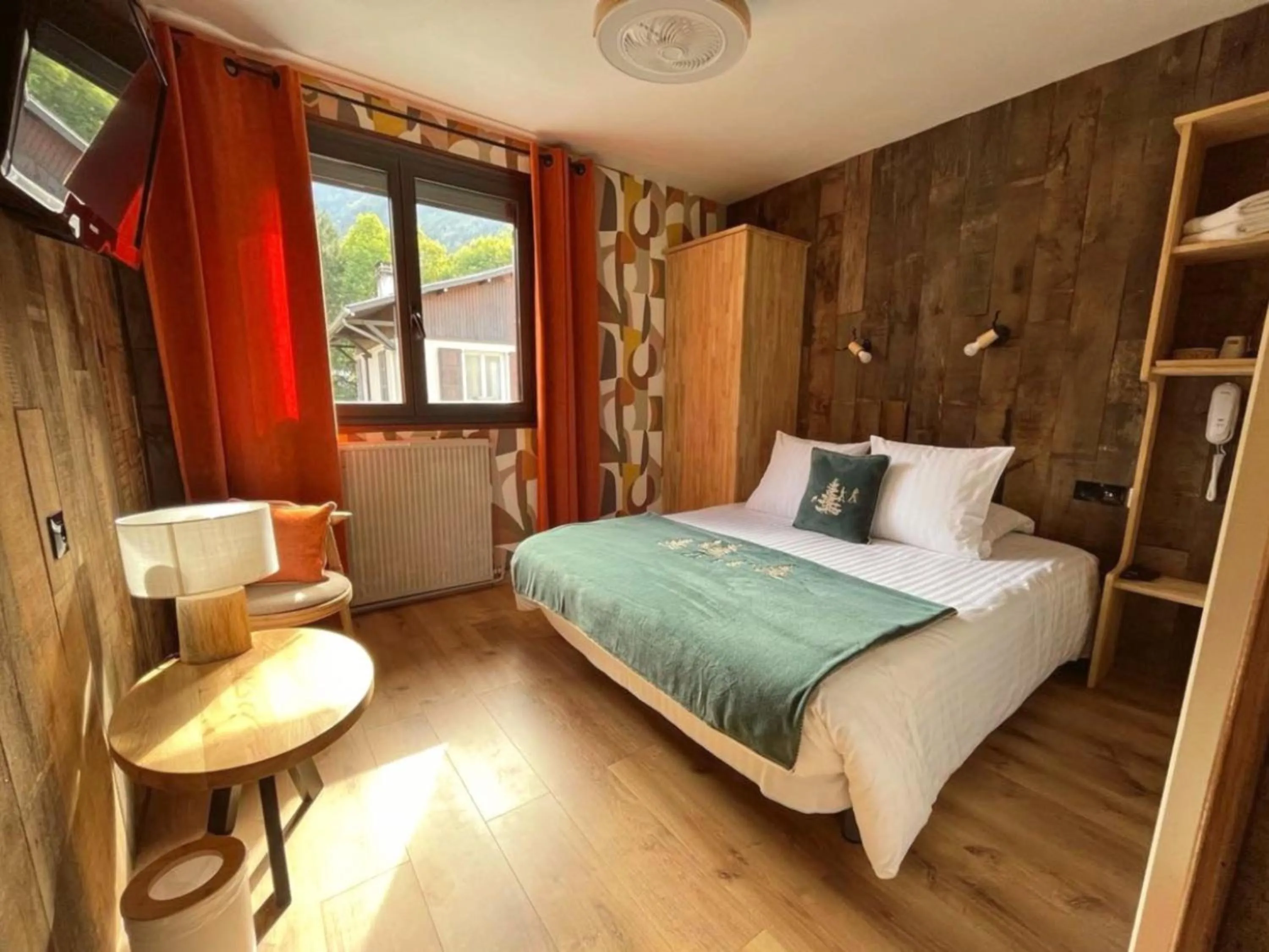 Bed in Hôtel La Rencluse