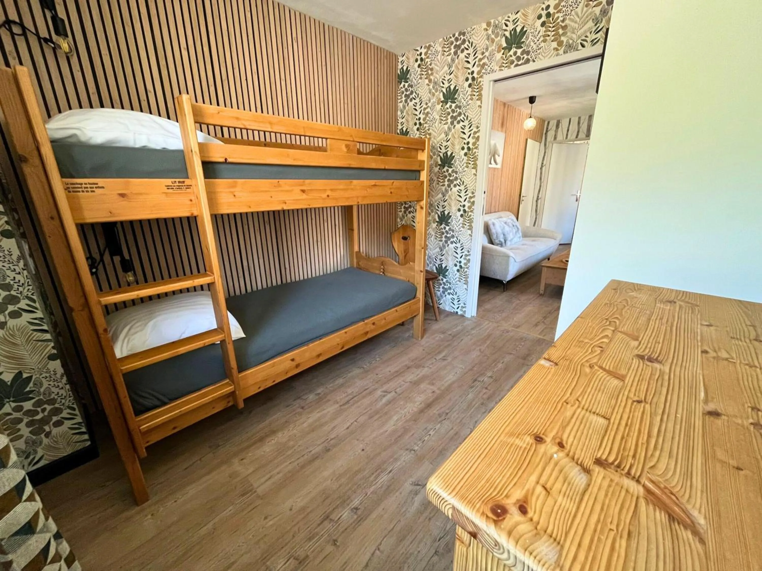 Bed in Hôtel La Rencluse