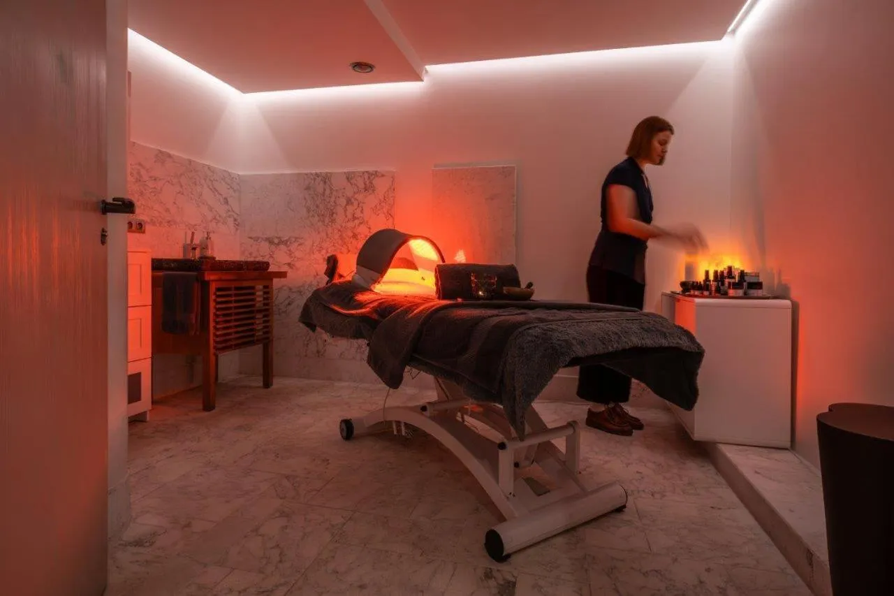 Spa and wellness centre/facilities in Hôtel La Sivolière