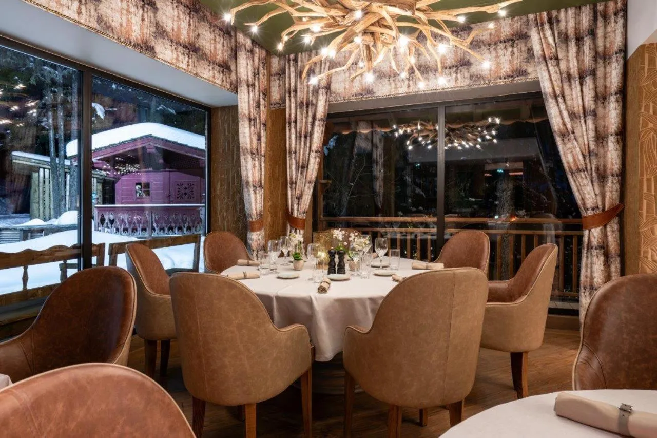 Restaurant/places to eat in Hôtel La Sivolière