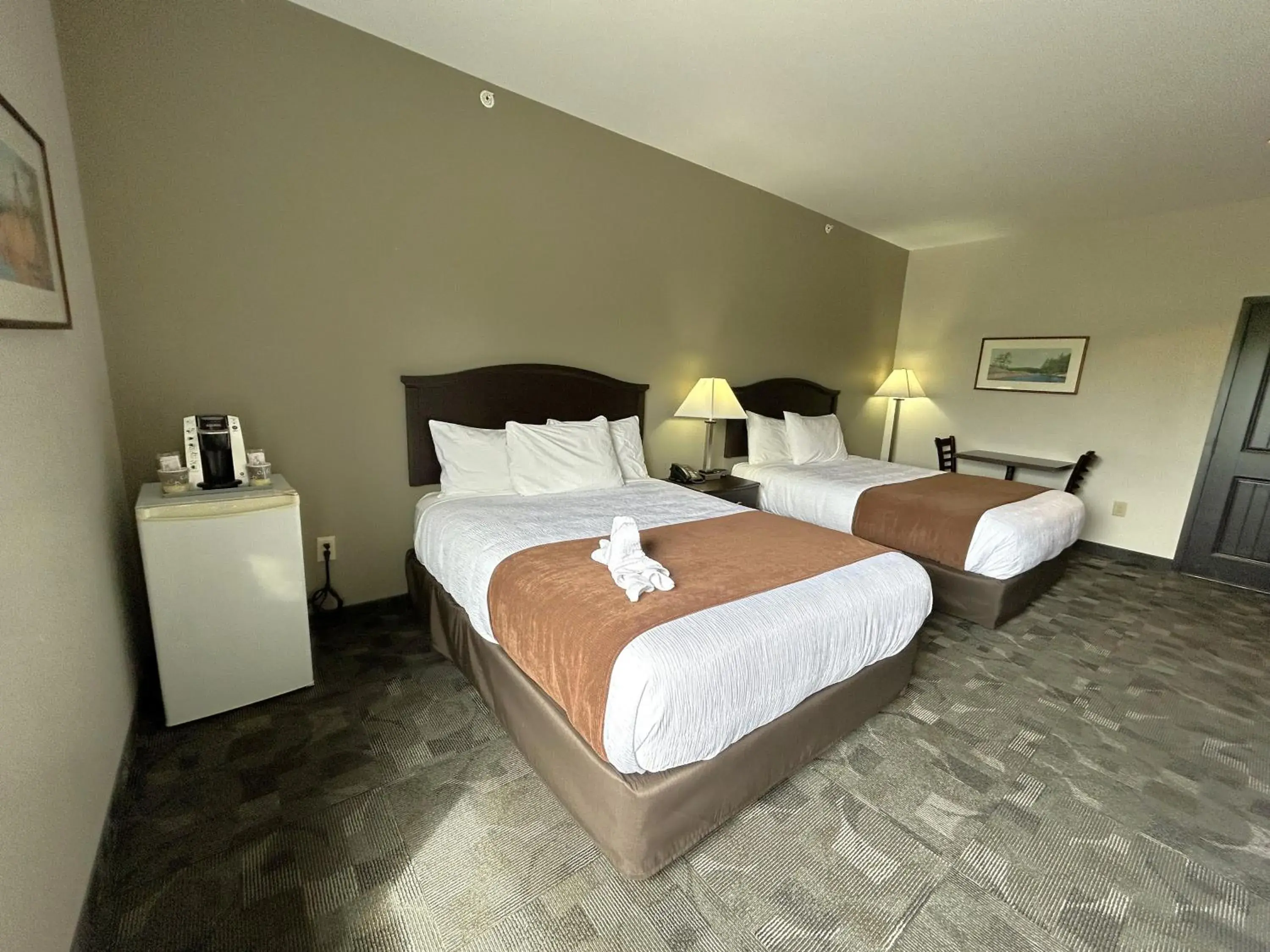 Standard Queen Room with Two Queen Beds in Midland Inn & Suites Standard Queen Room with Two Queen Beds in Midland Inn & Suites