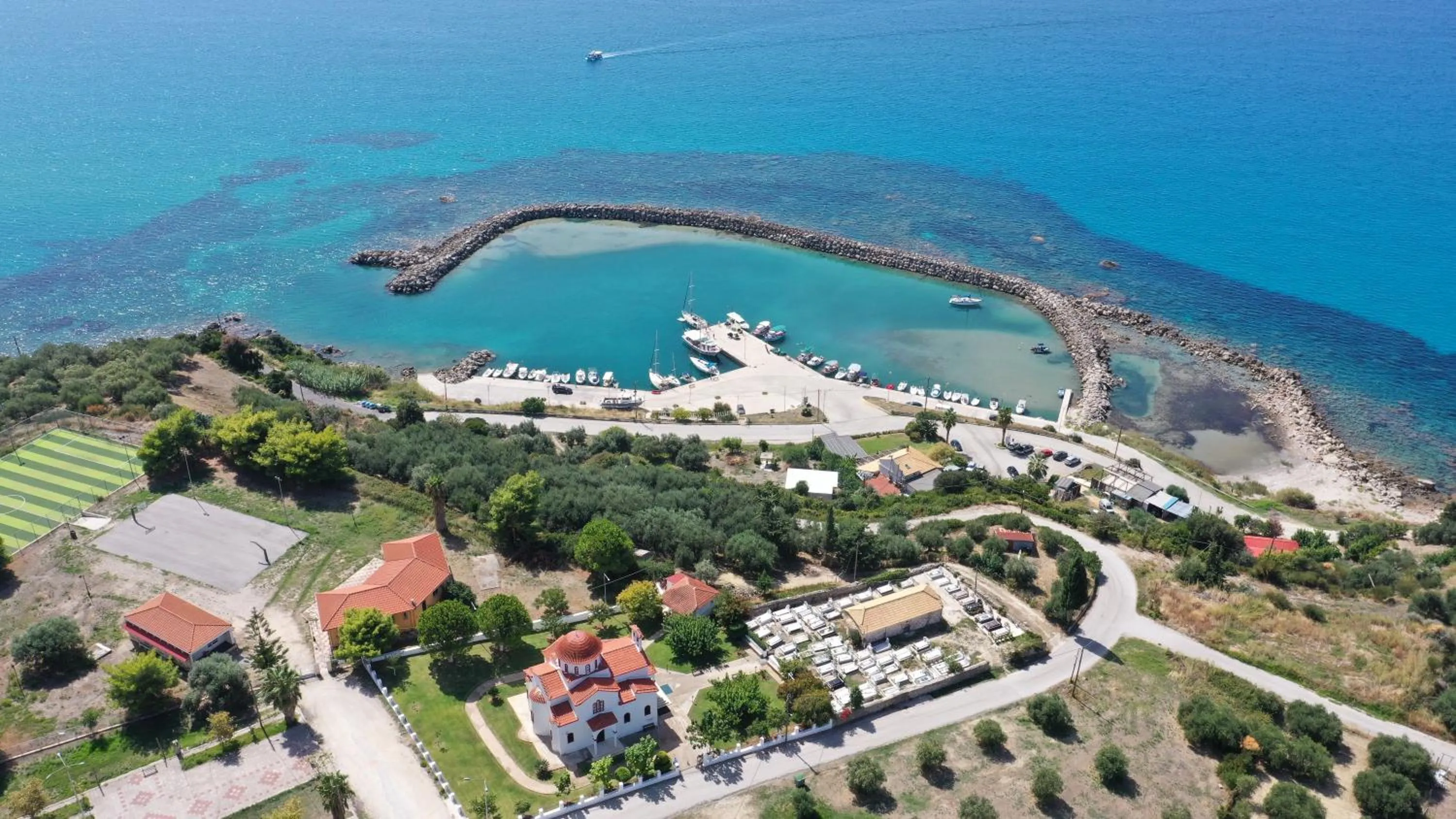 Bird's eye view in Caretta - Caretta Hotel