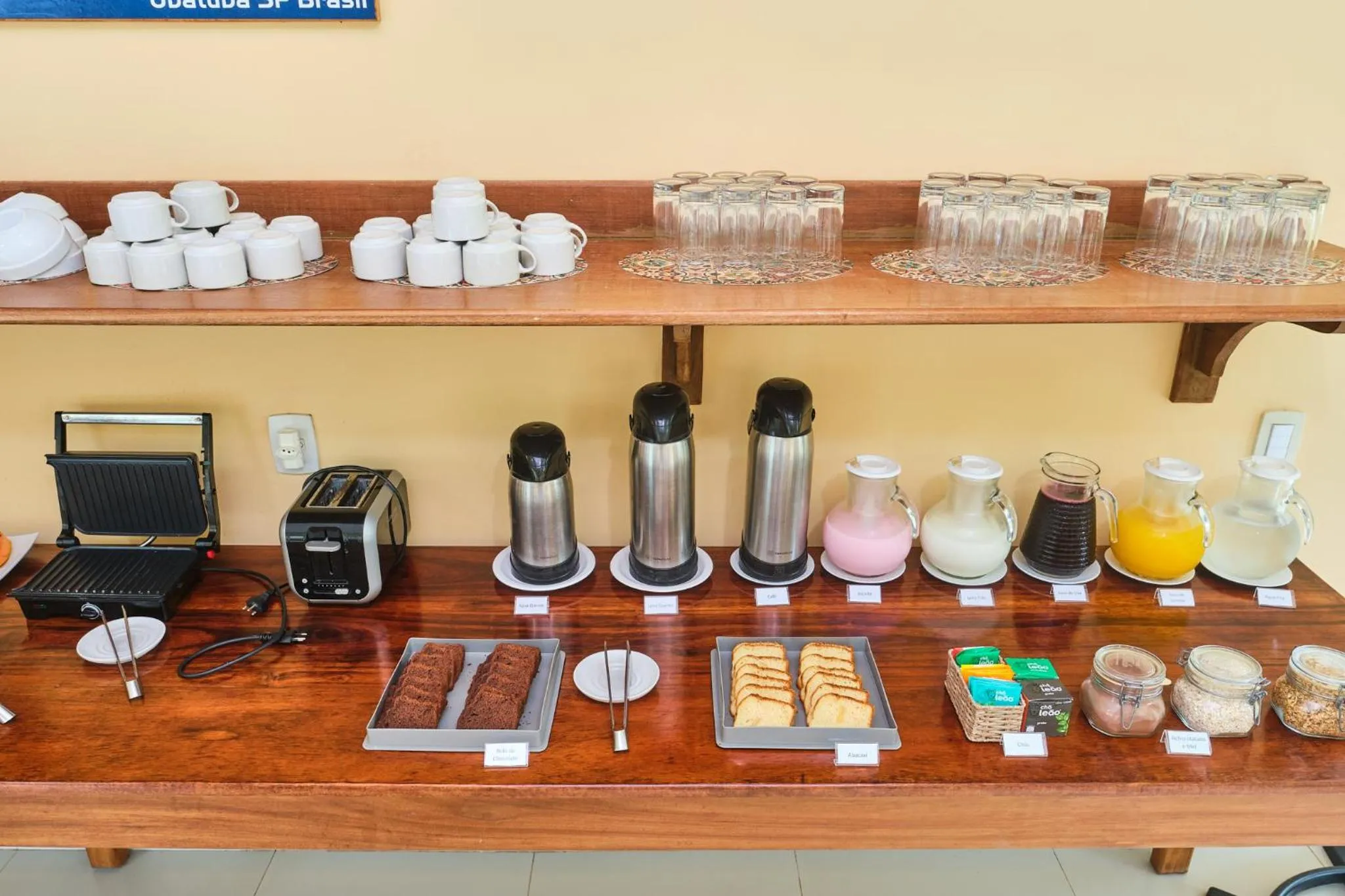 Breakfast in Pousada Villa Piemonte