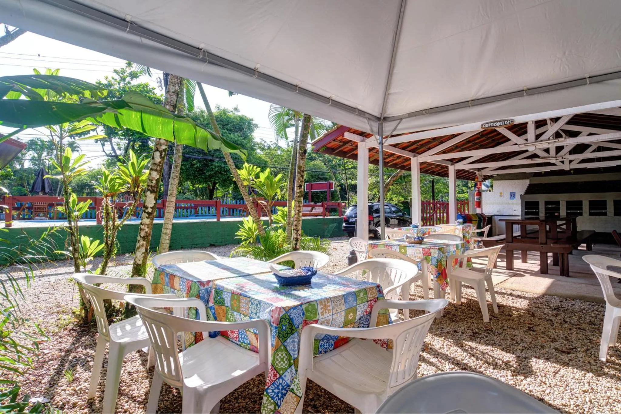 BBQ facilities in Pousada Villa Piemonte