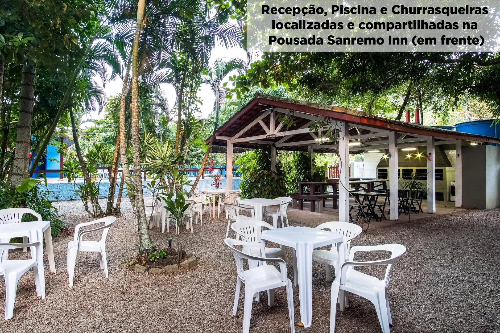 BBQ facilities in Pousada Villa Piemonte