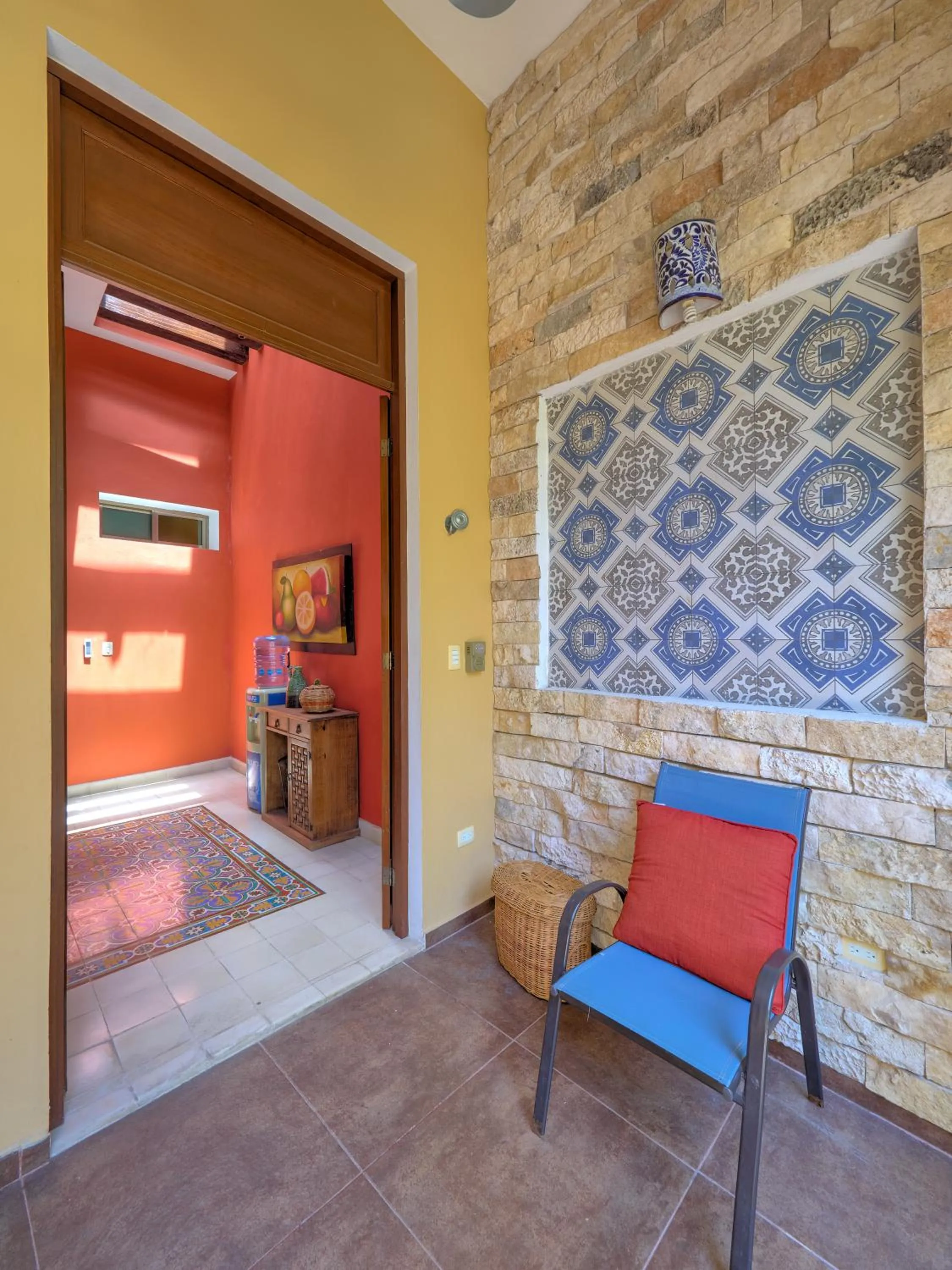 Patio in Casa Del Maya Bed & Breakfast