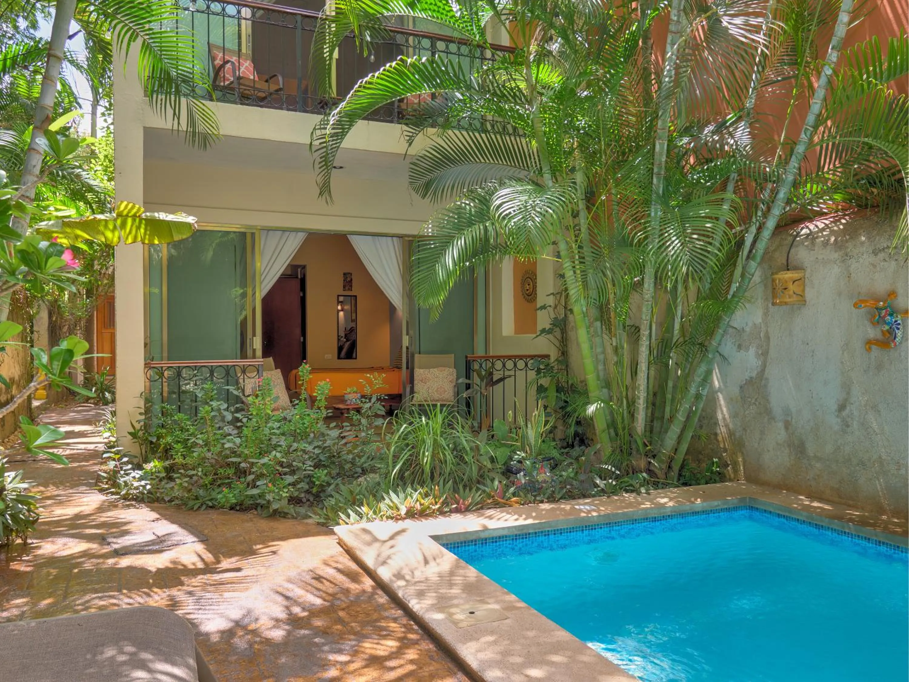 Patio in Casa Del Maya Bed & Breakfast