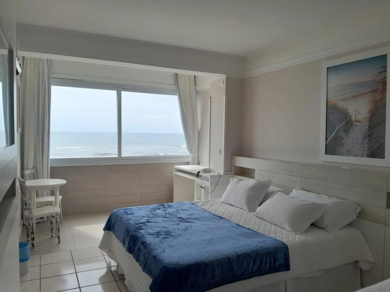 Bed in Hotel Araçá