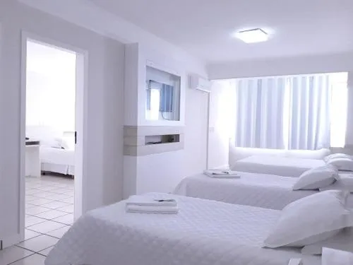 Bed in Hotel Araçá